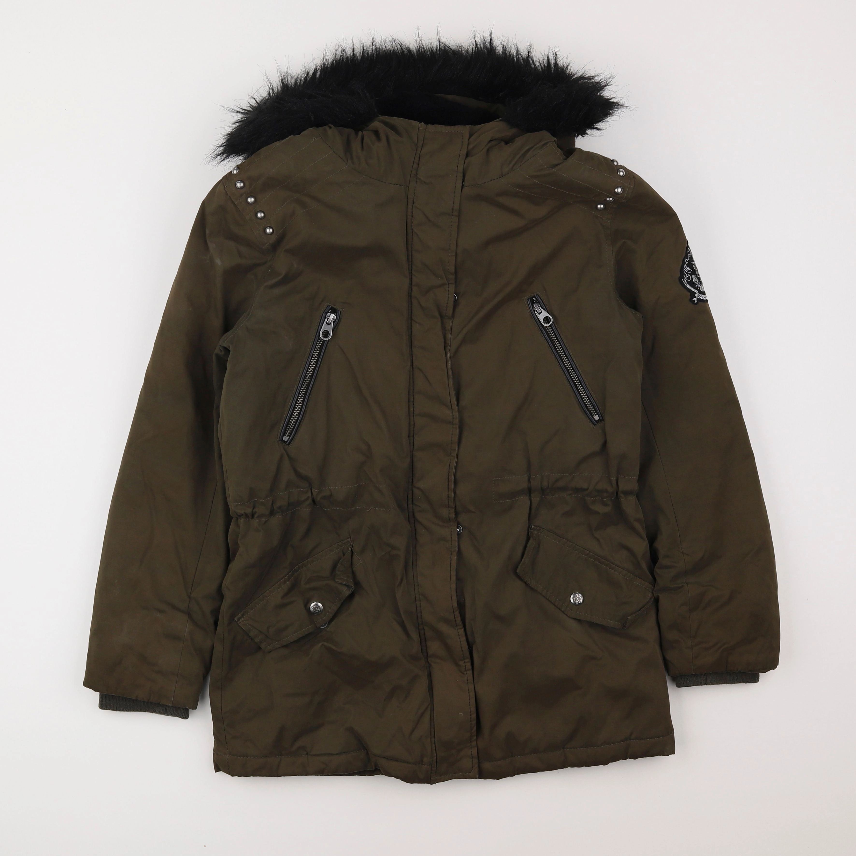 IKKS - manteau vert - 12 ans