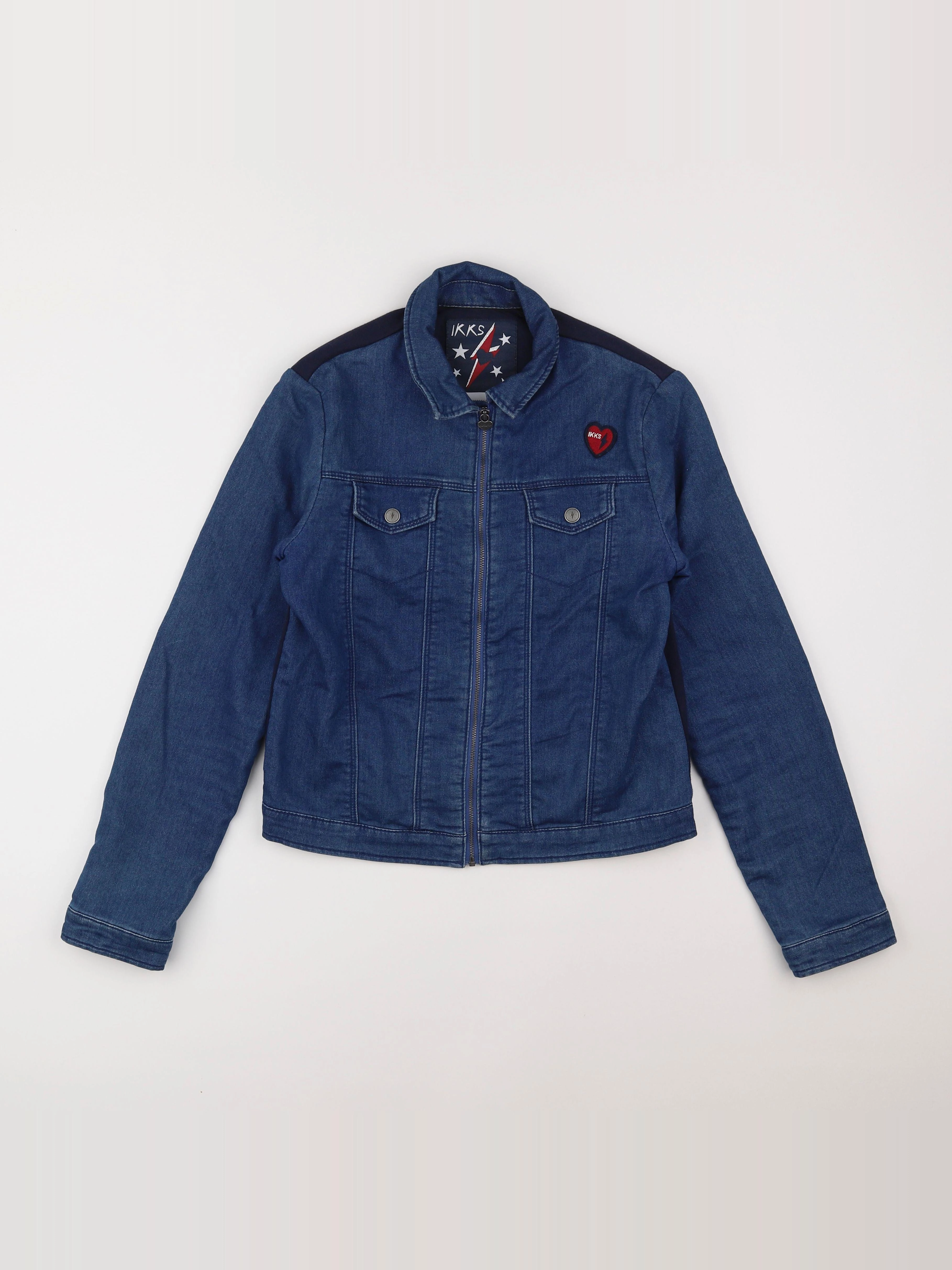 IKKS - veste bleu - 14 ans