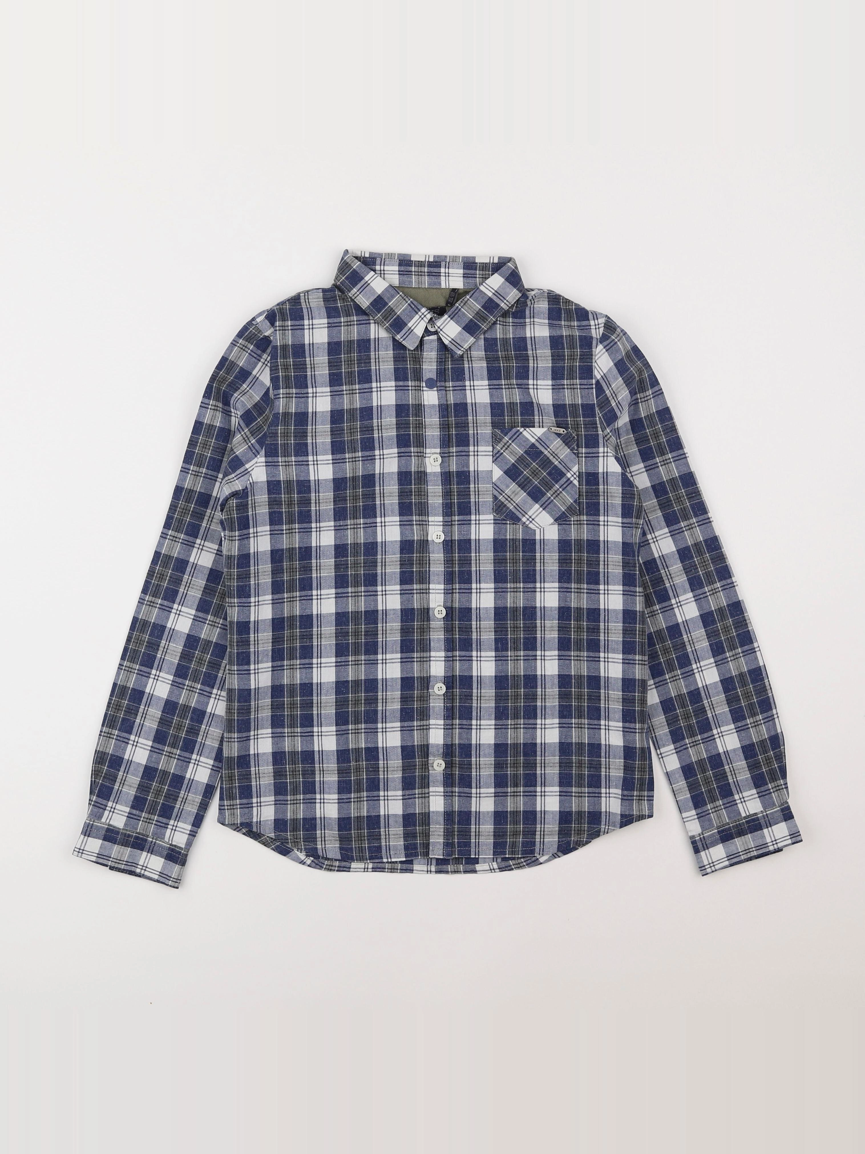 IKKS - chemise bleu - 10 ans