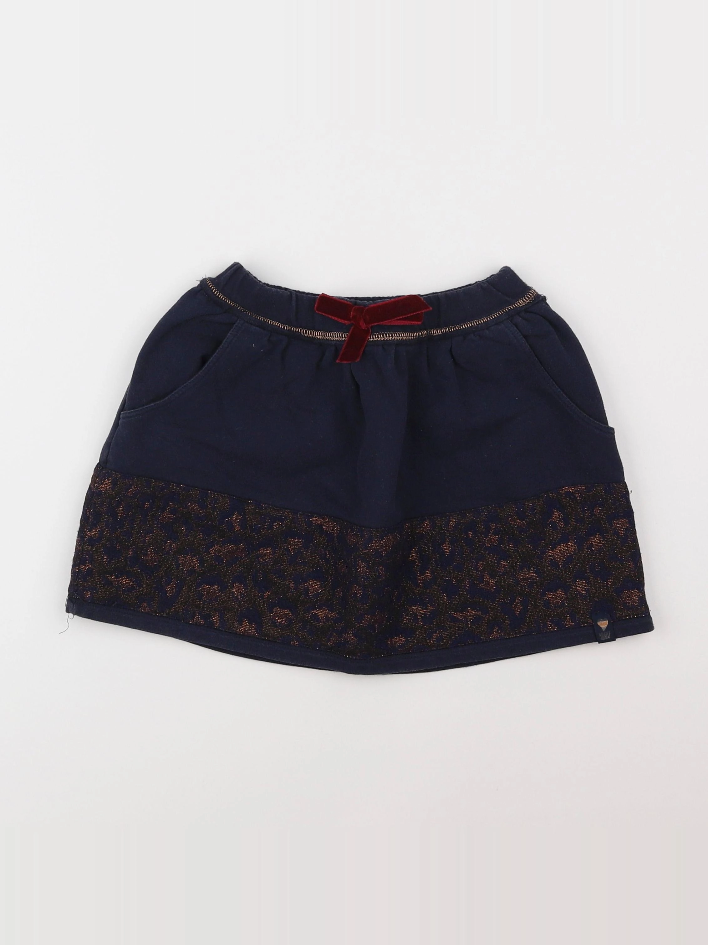 IKKS - jupe bleu - 8 ans