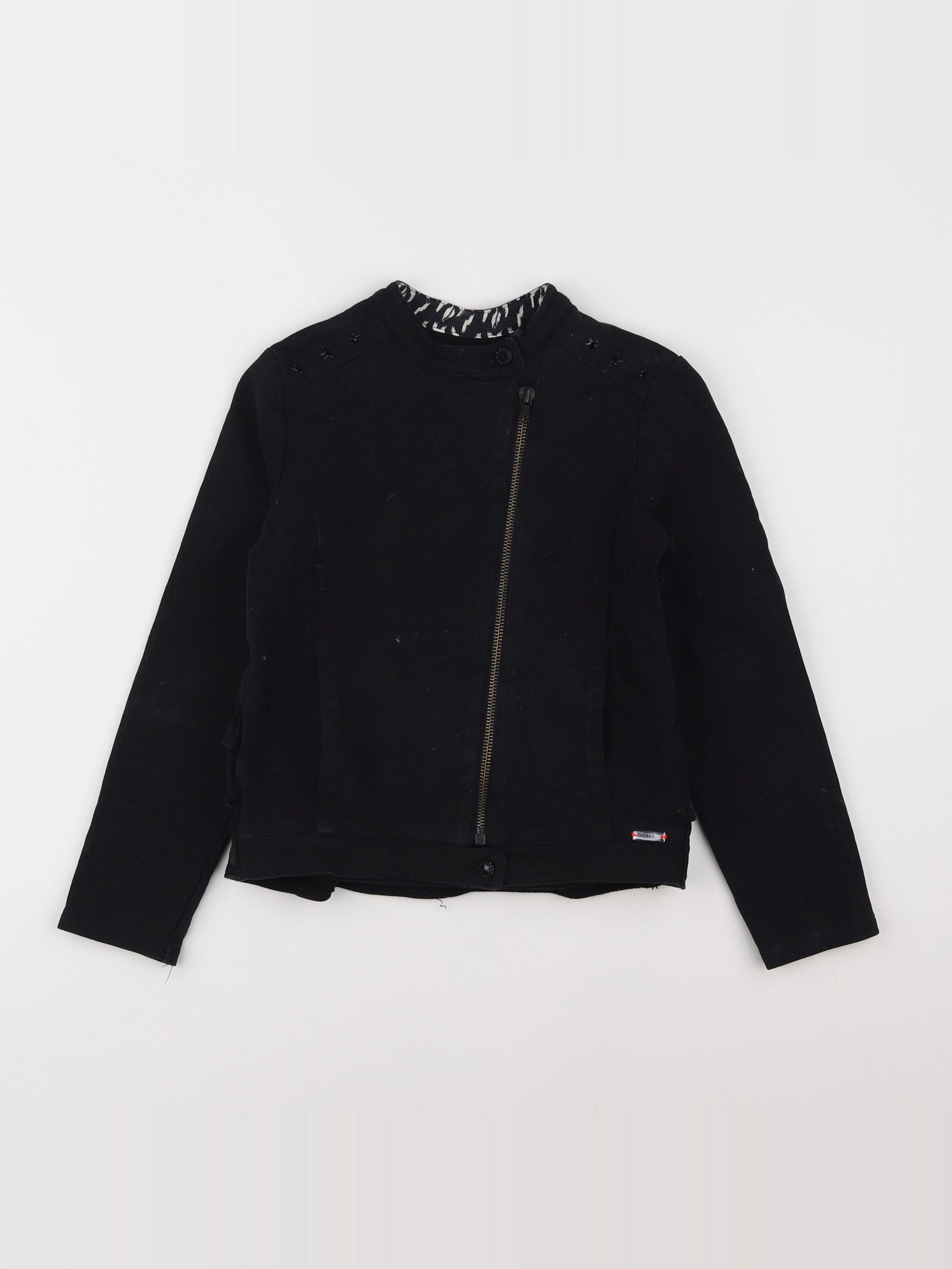 IKKS - veste noir - 8 ans