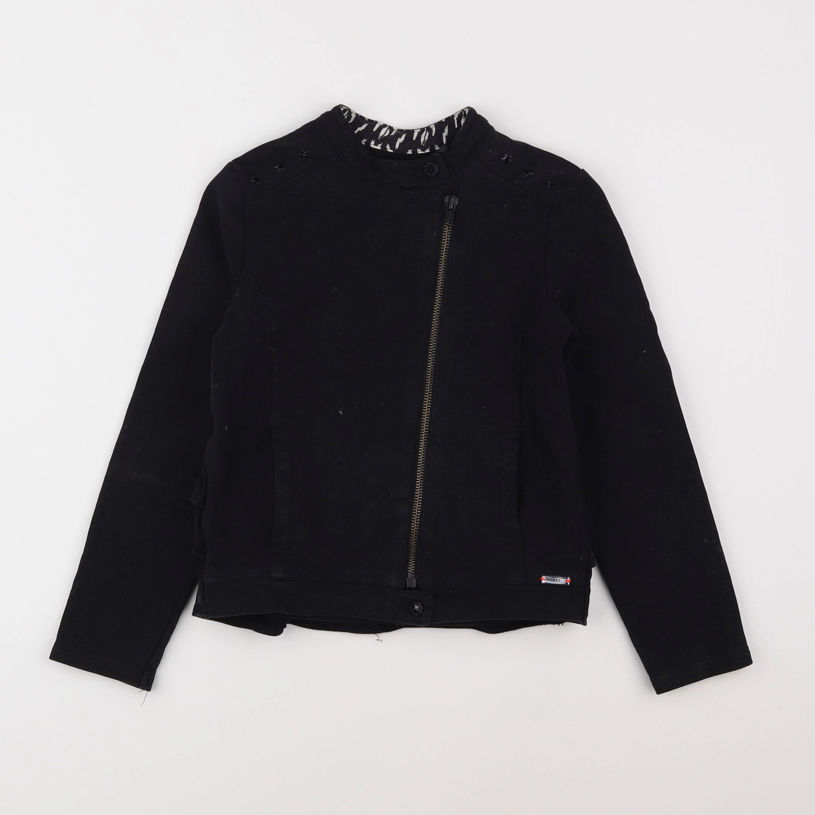 IKKS - veste noir - 8 ans