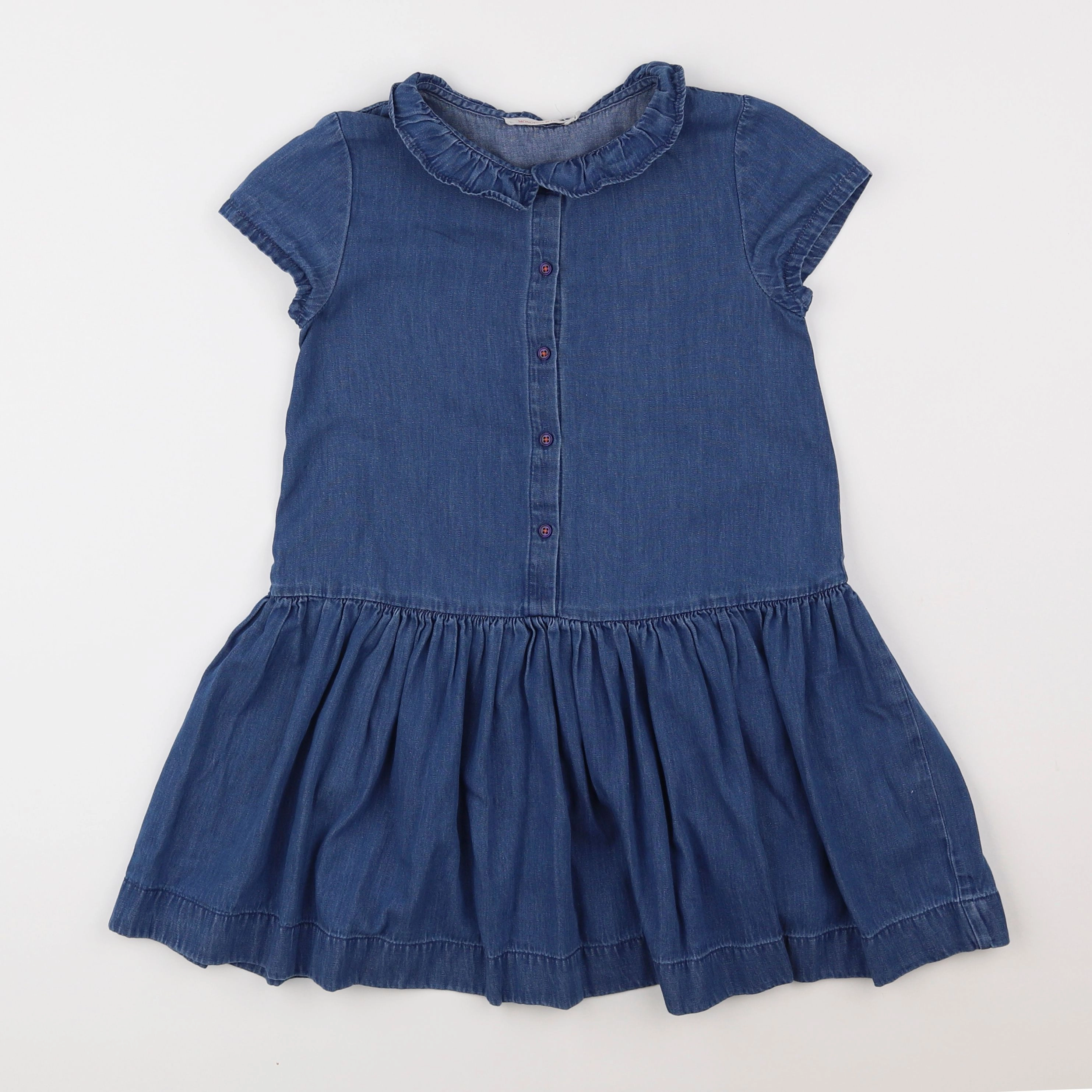 Monoprix - robe bleu - 8 ans