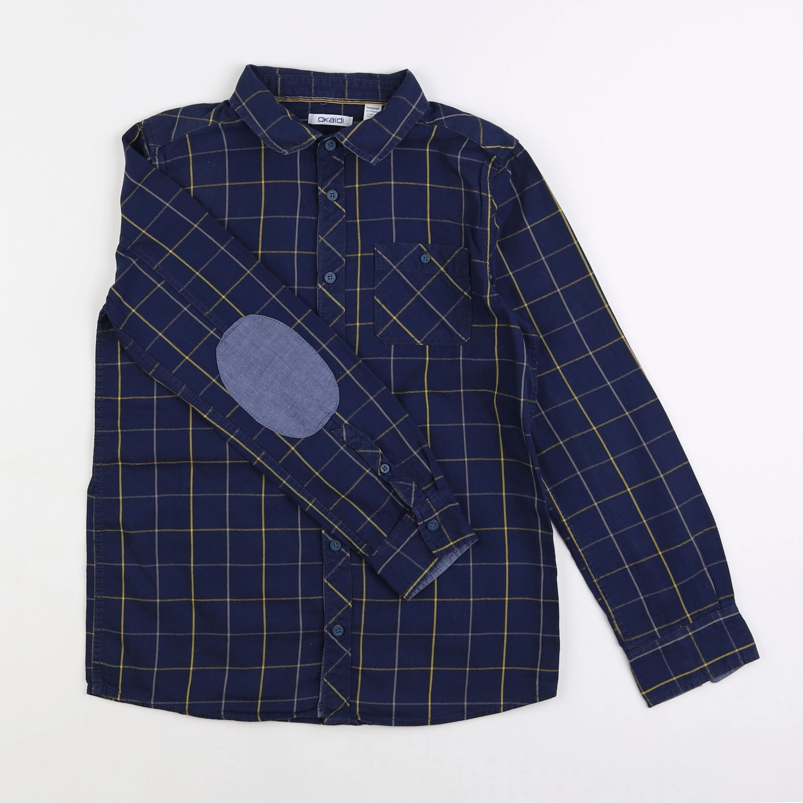 Okaidi - chemise bleu - 12 ans