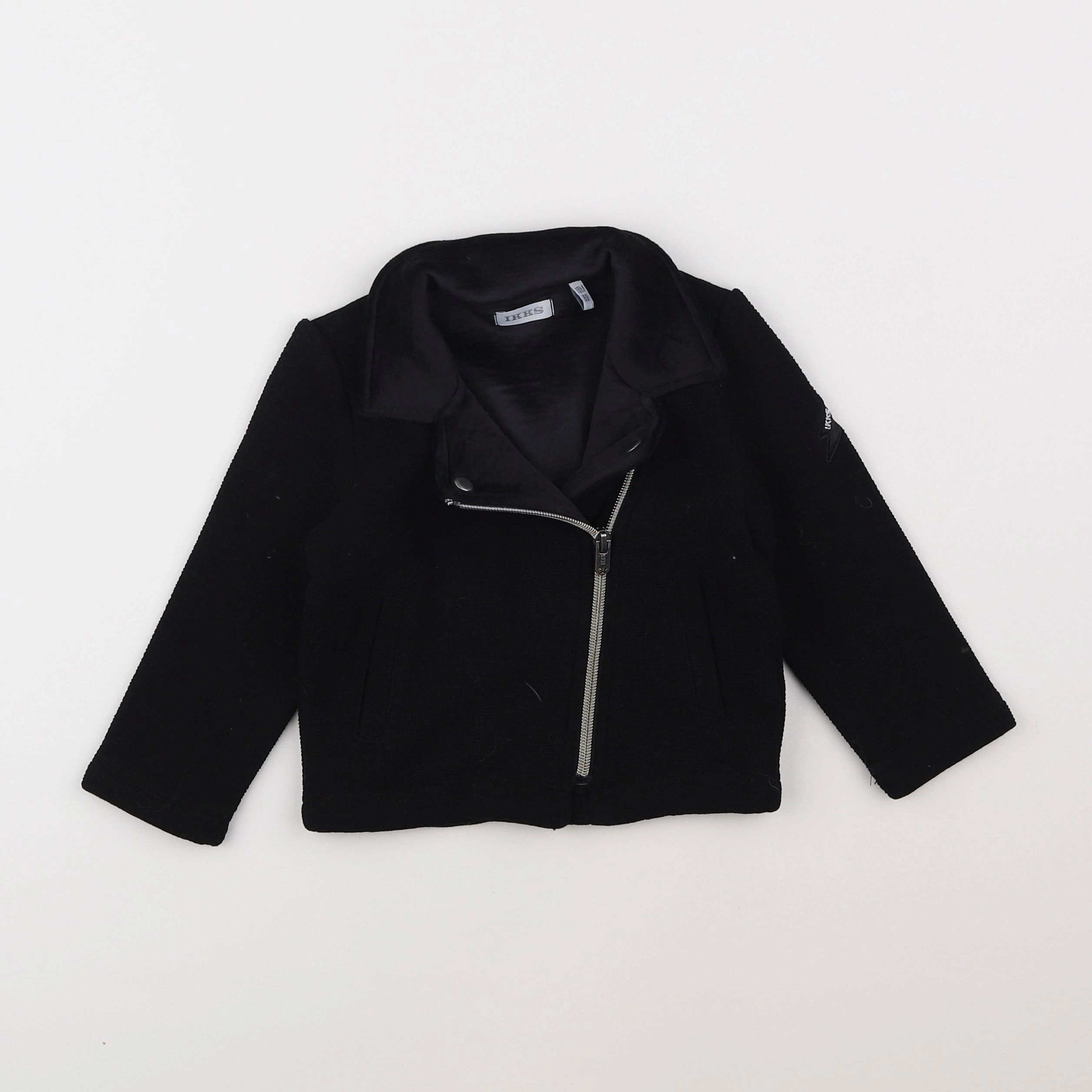 IKKS - veste noir - 18 mois