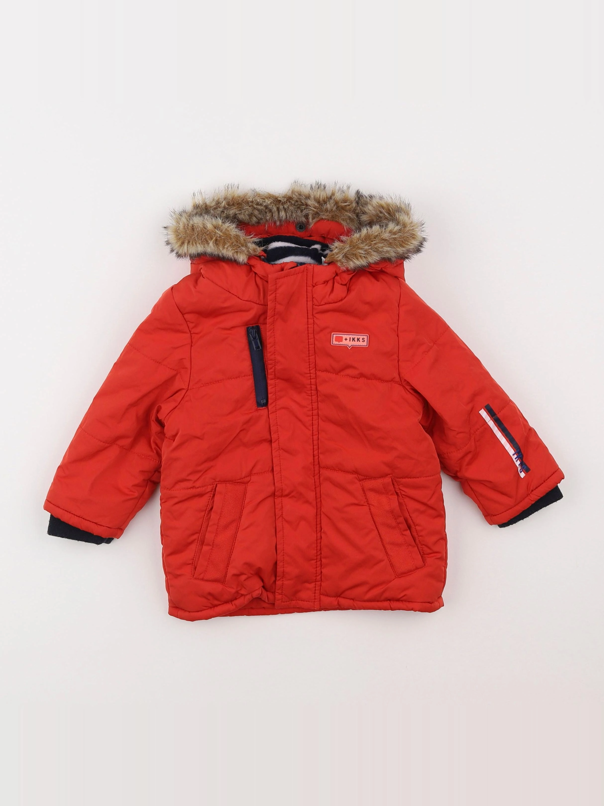 IKKS - doudoune rouge - 12 mois