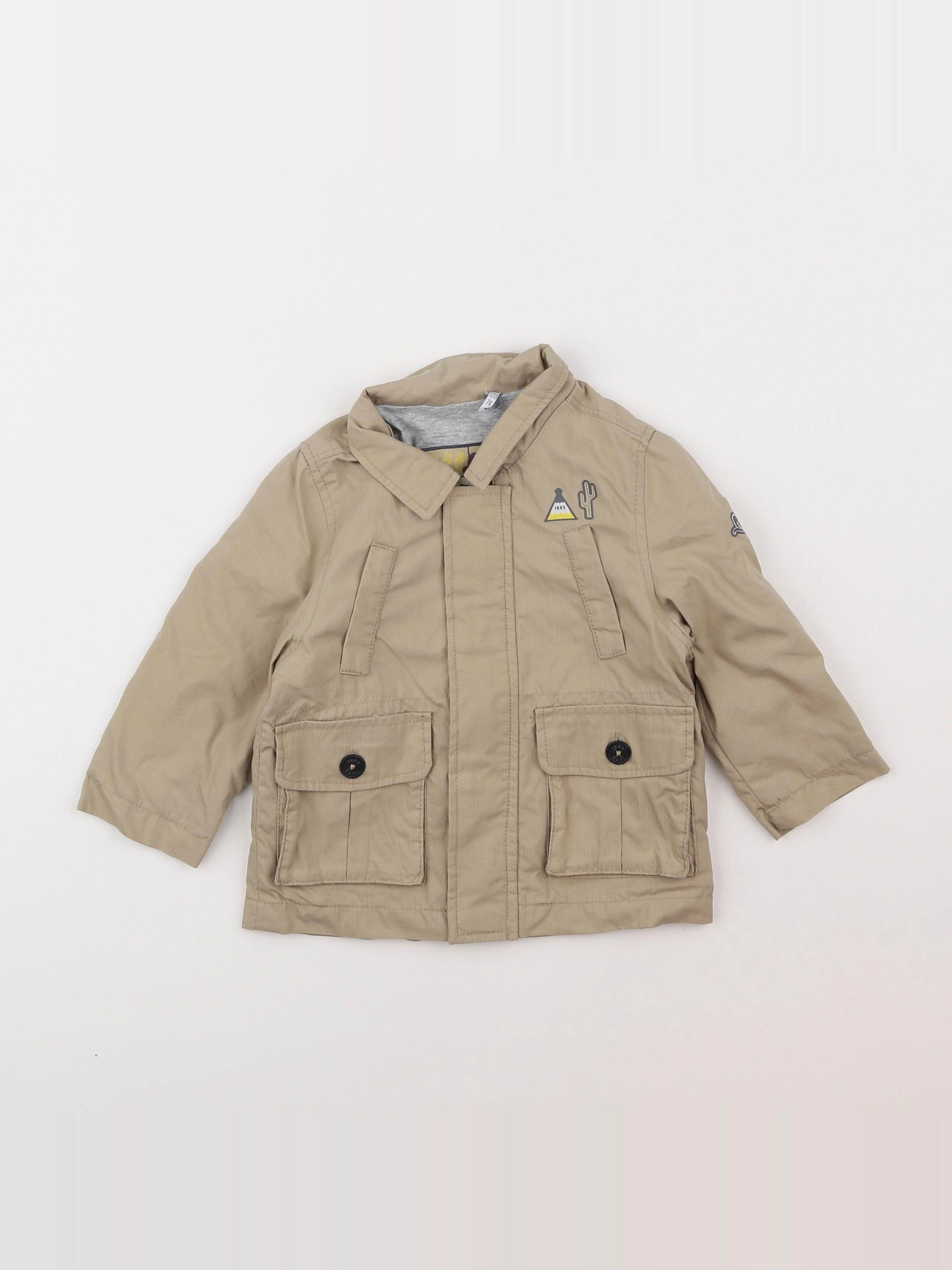 IKKS - veste marron - 12 mois