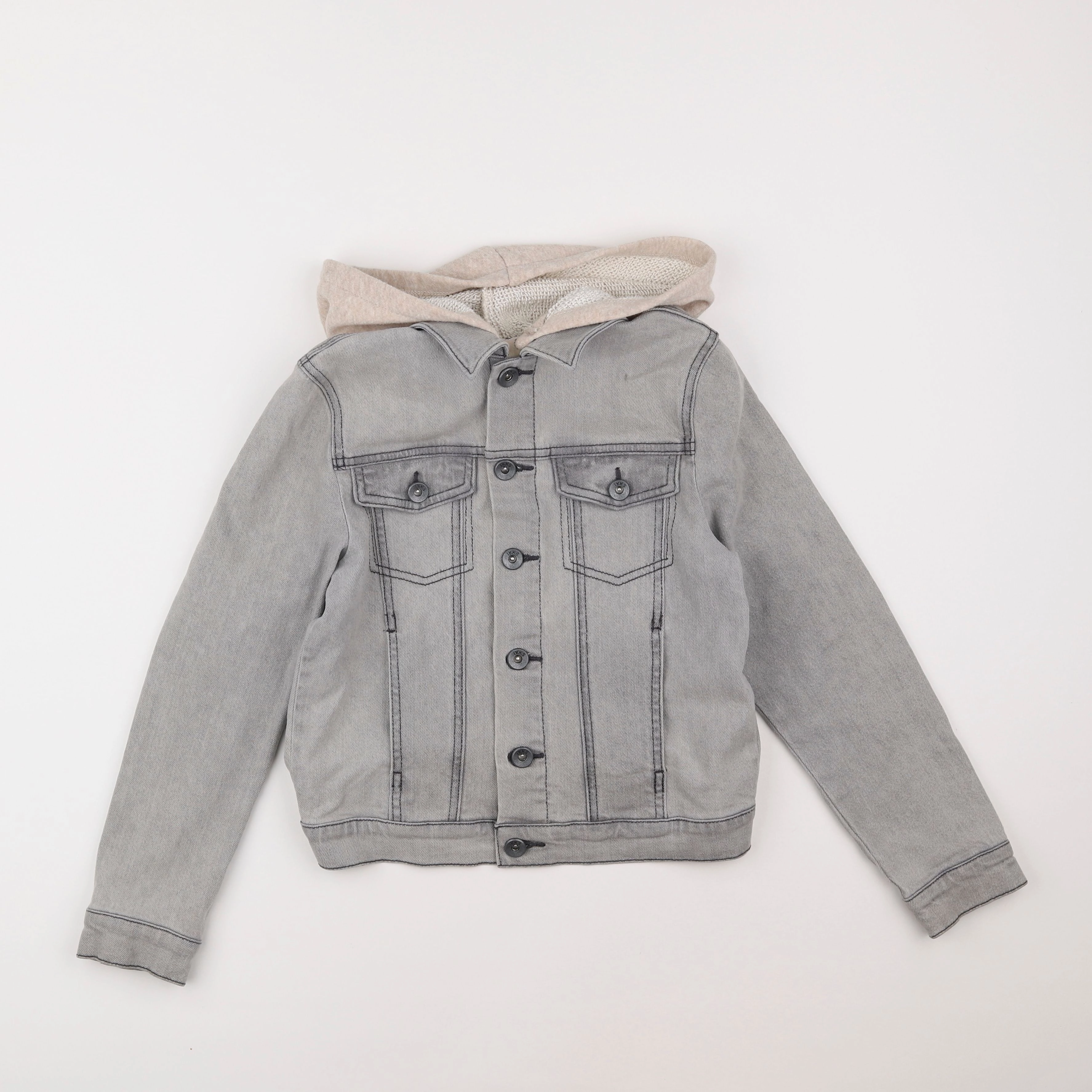 IKKS - veste gris - 10 ans