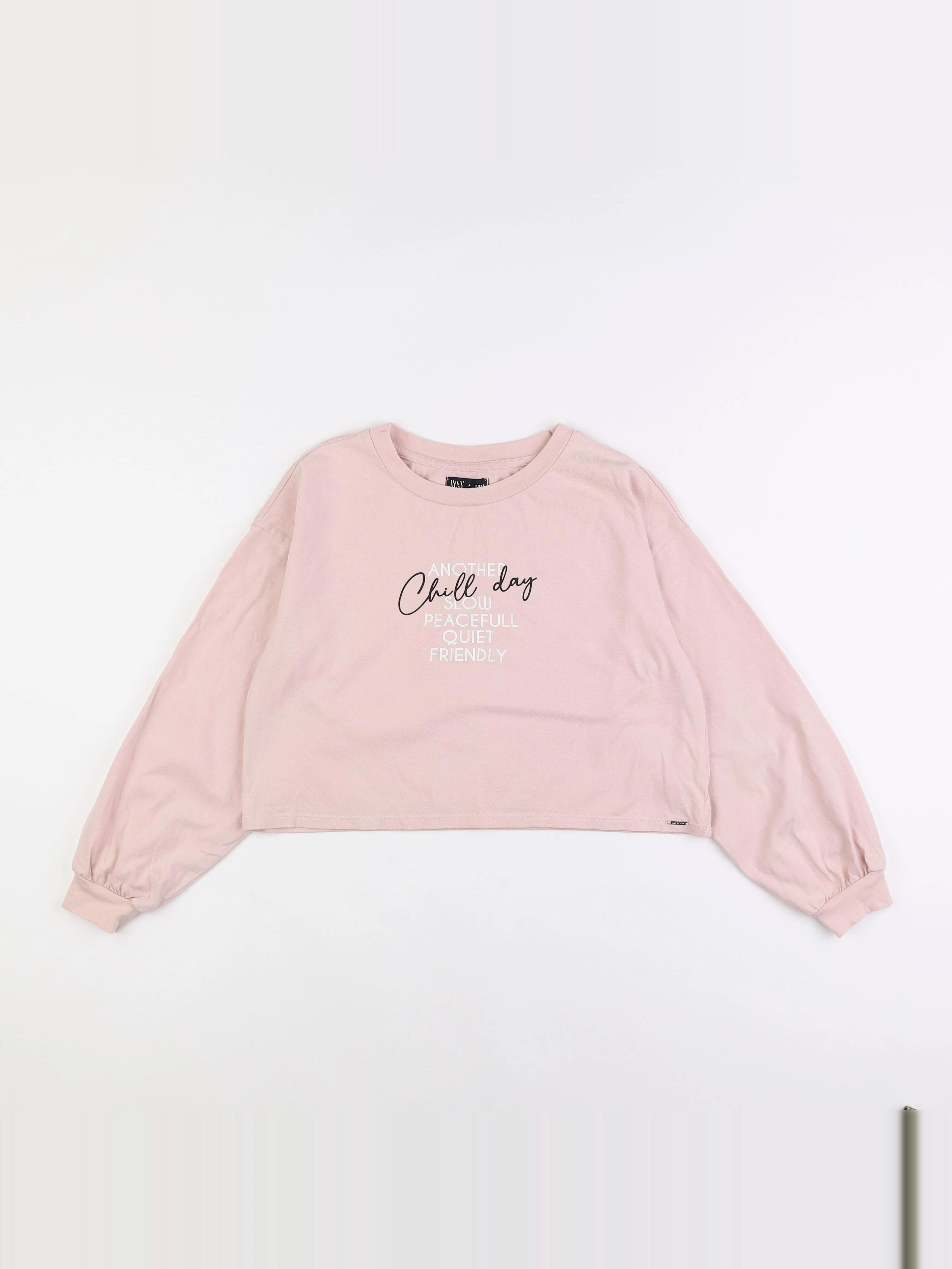 IKKS - tee-shirt rose - 12 ans