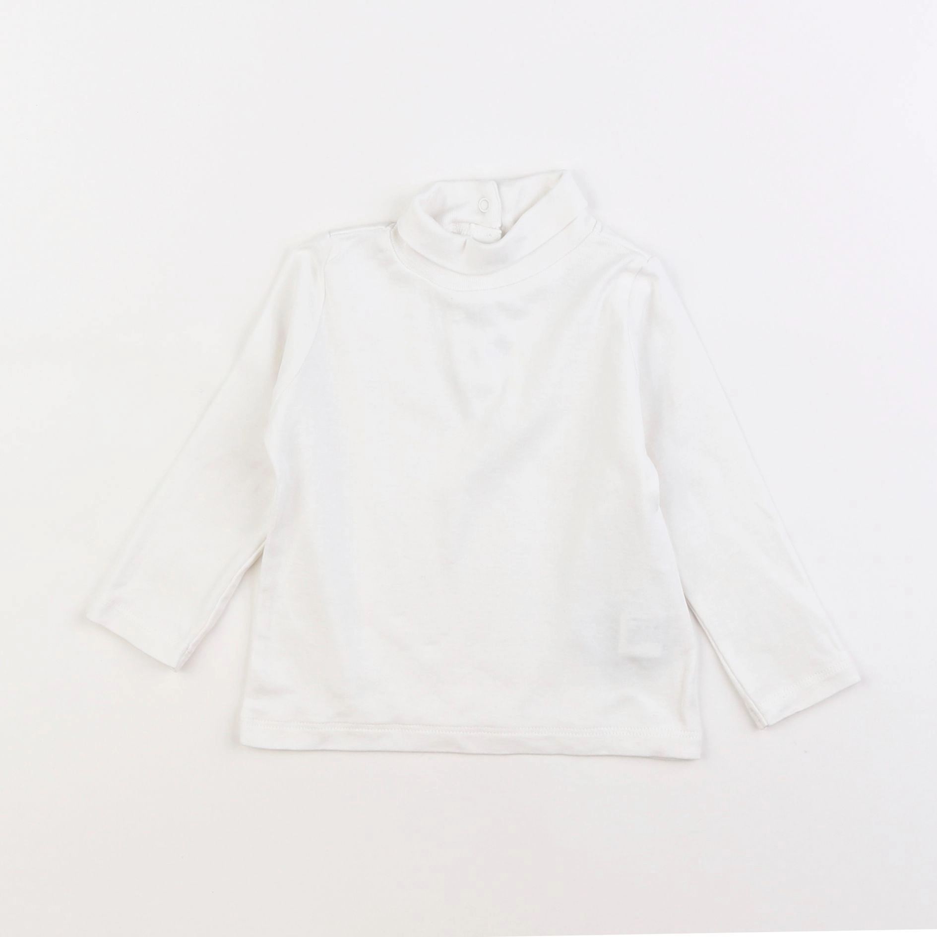 Boutchou - sous-pull blanc - 9 mois