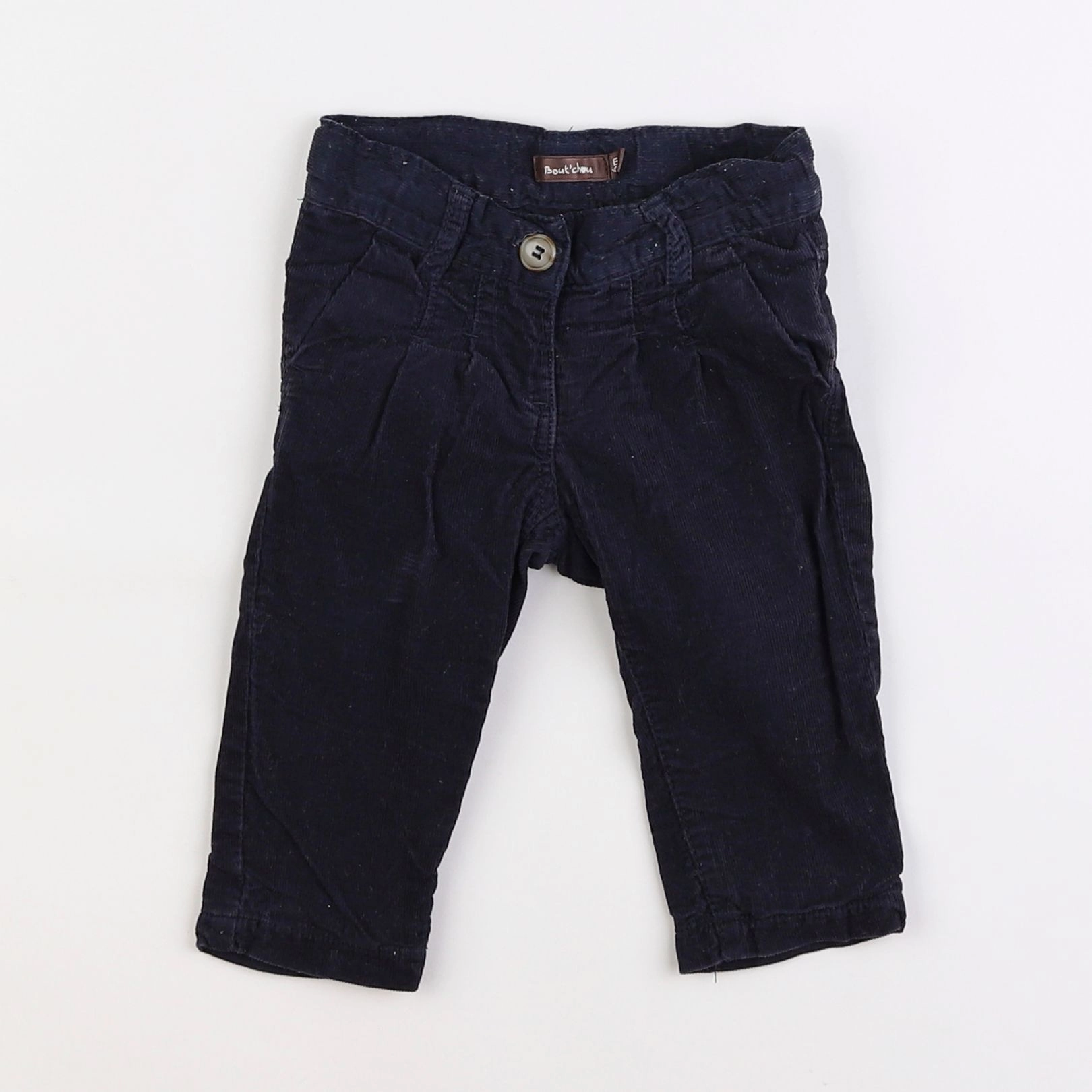 Boutchou - pantalon bleu - 6 mois