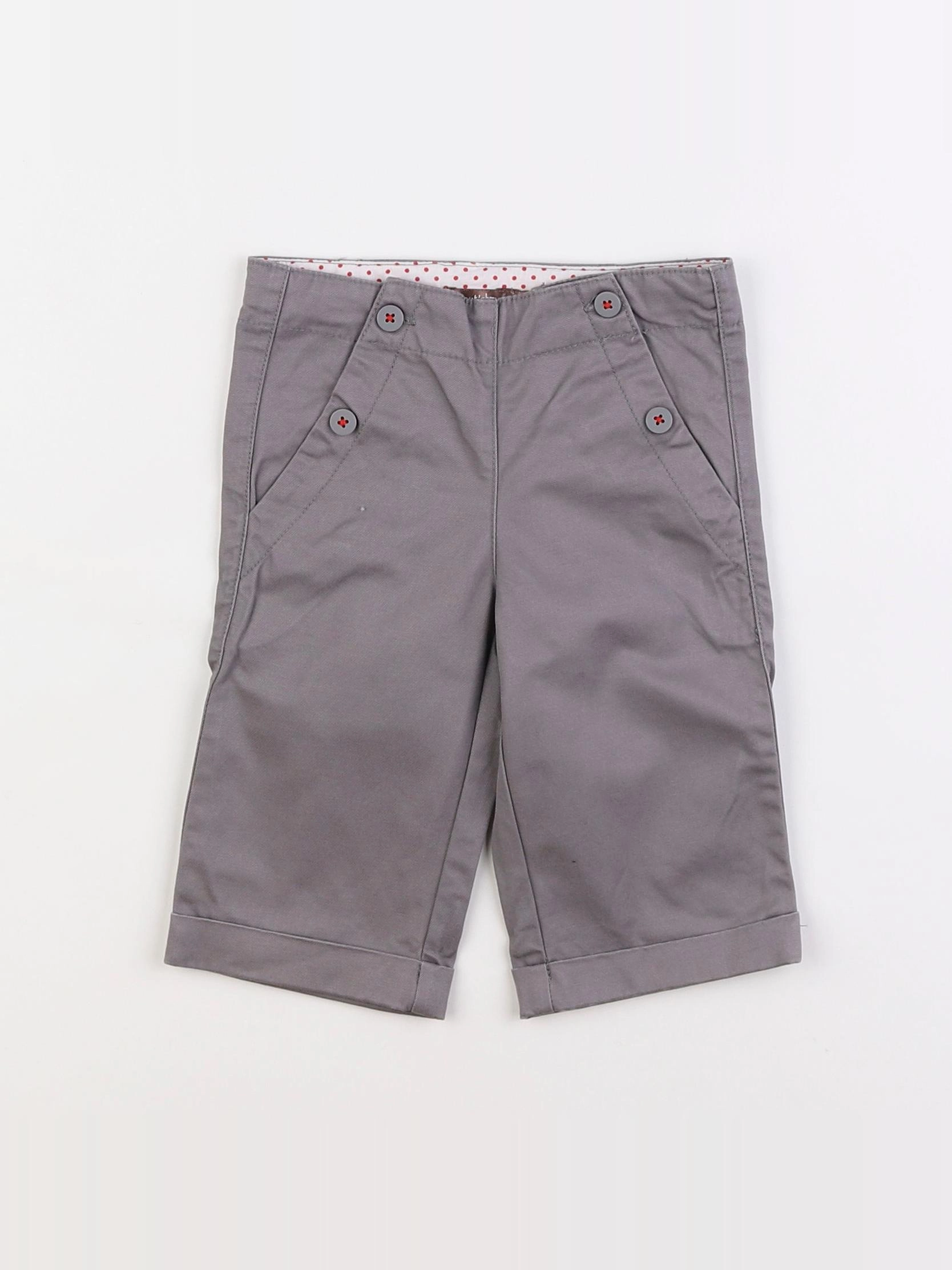 Boutchou - pantalon gris - 6 mois