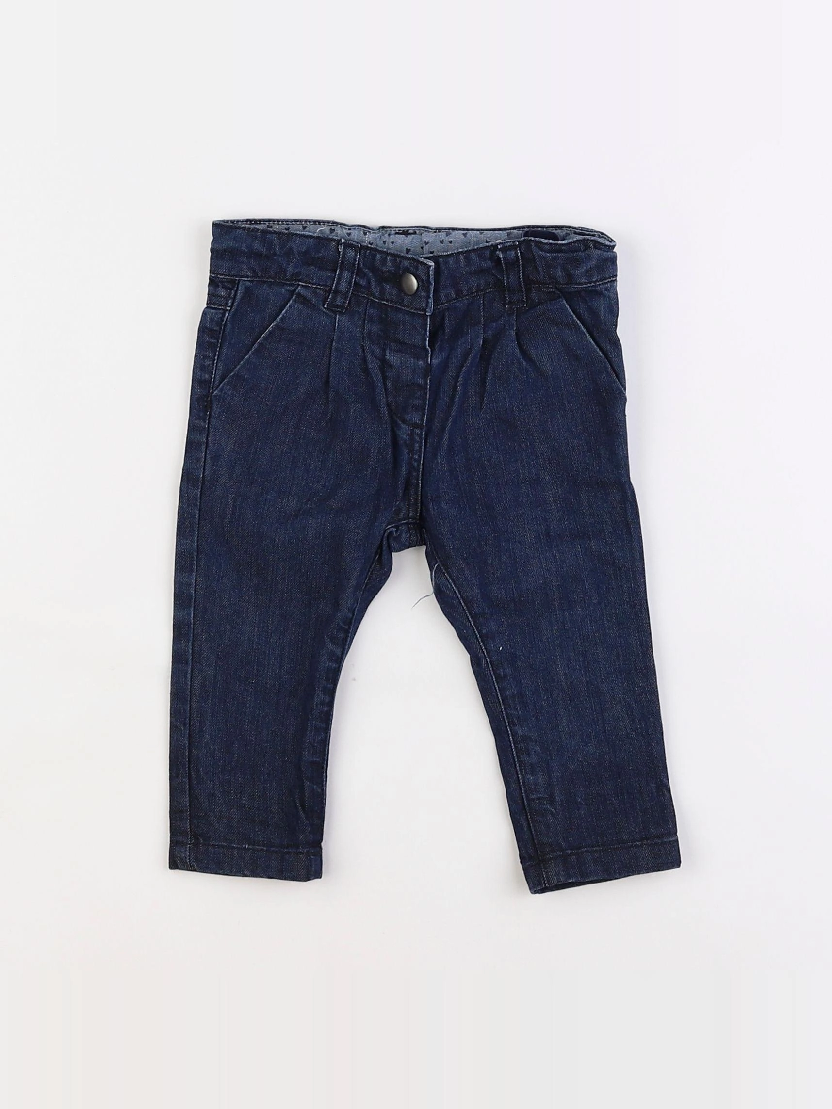 Boutchou - pantalon bleu - 6 mois