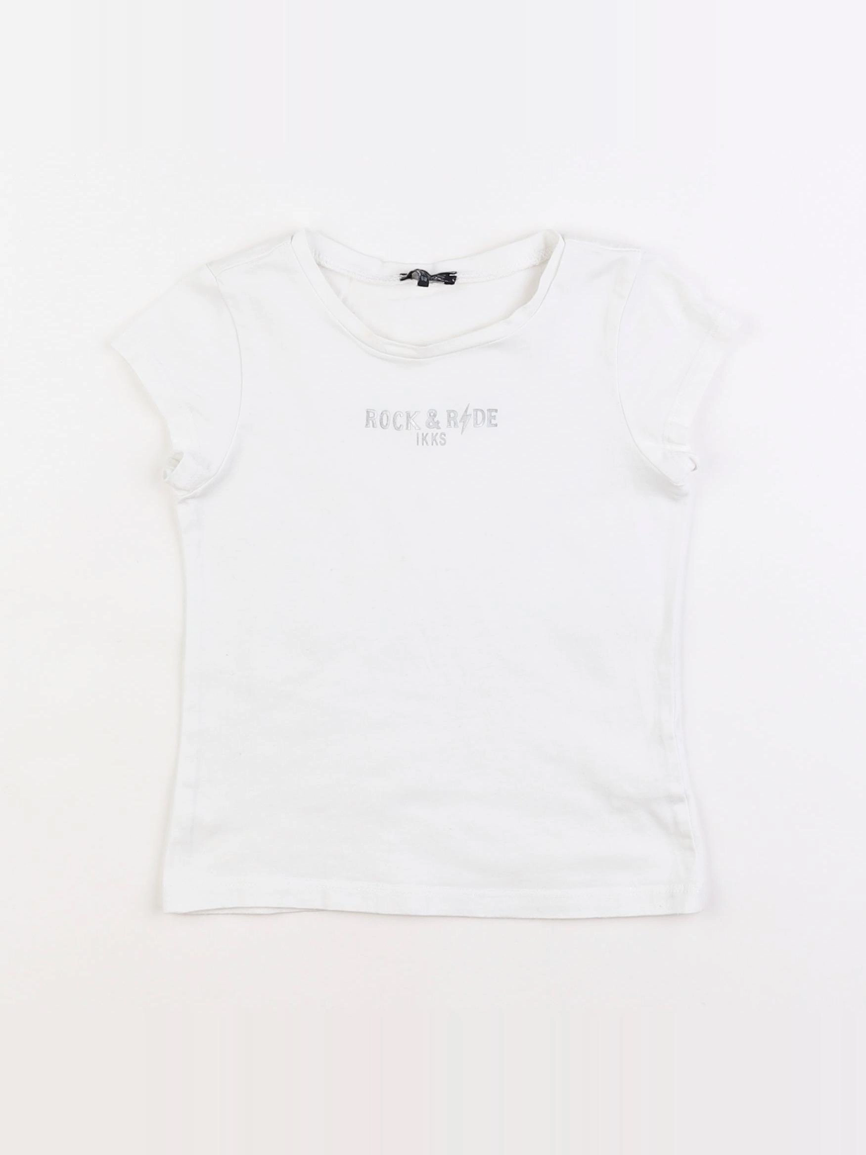 IKKS - tee-shirt blanc - 3 ans