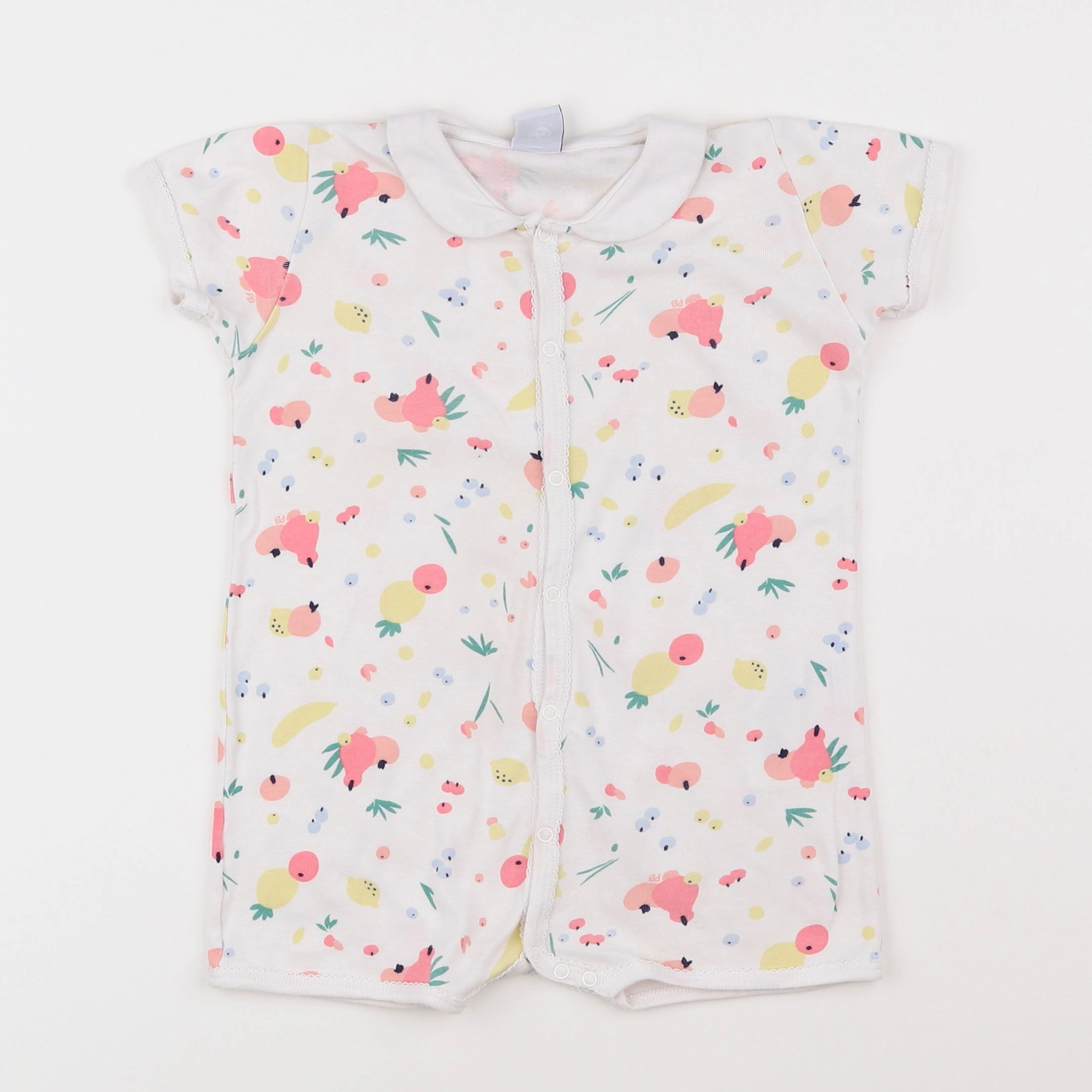 Petit Bateau - pyjama coton multicolore - 2 ans