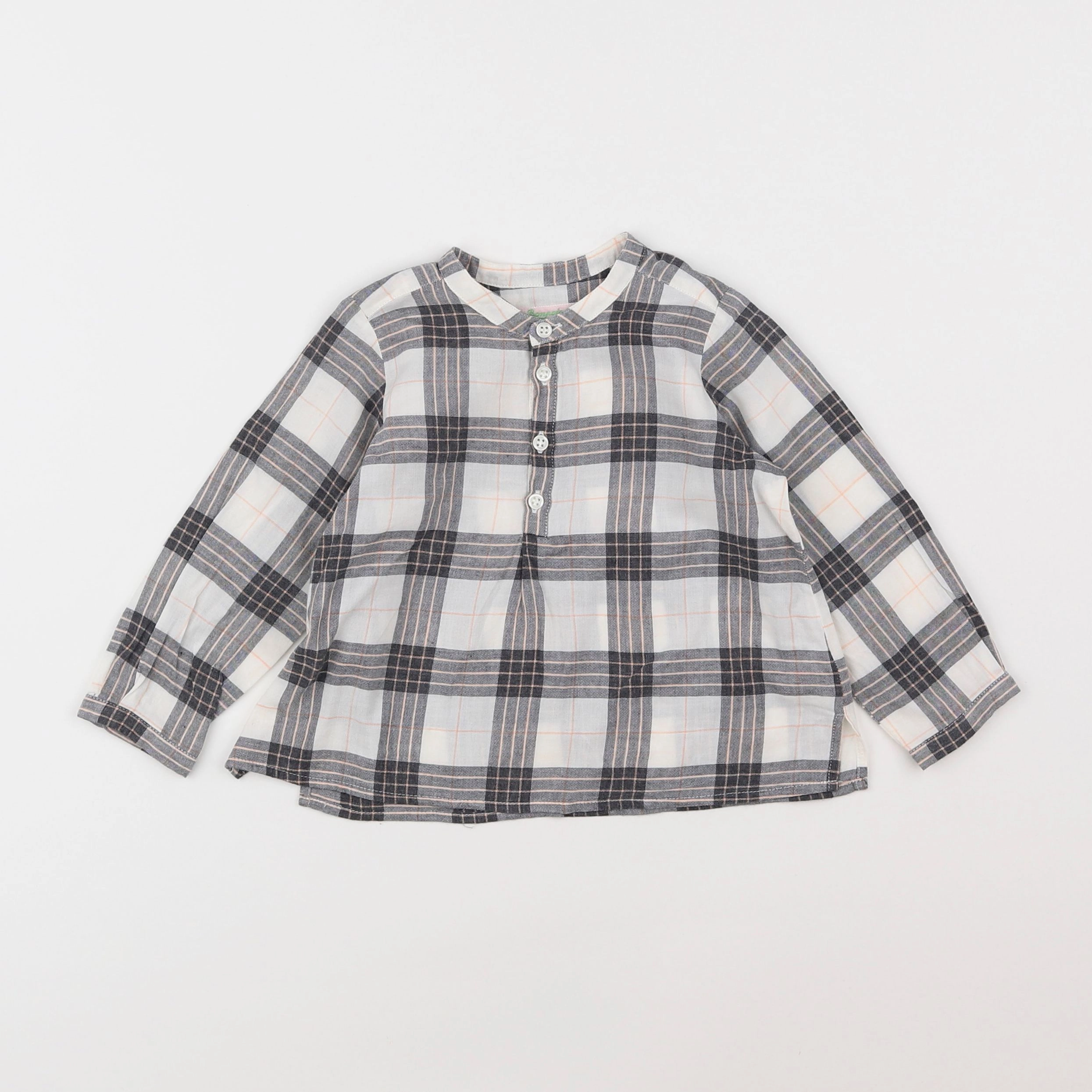 Bonpoint - chemise multicolore - 18 mois
