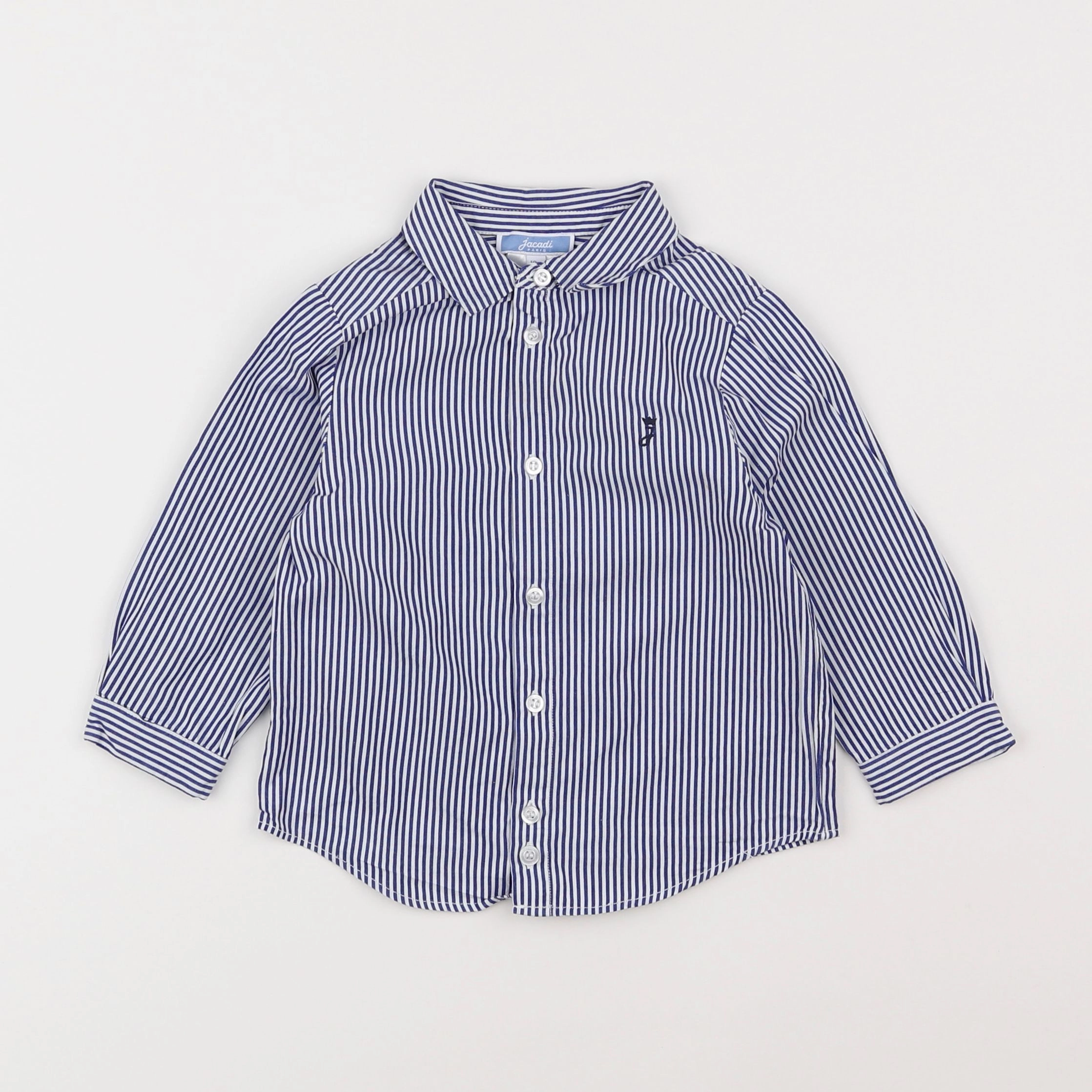 Jacadi - chemise bleu - 18 mois