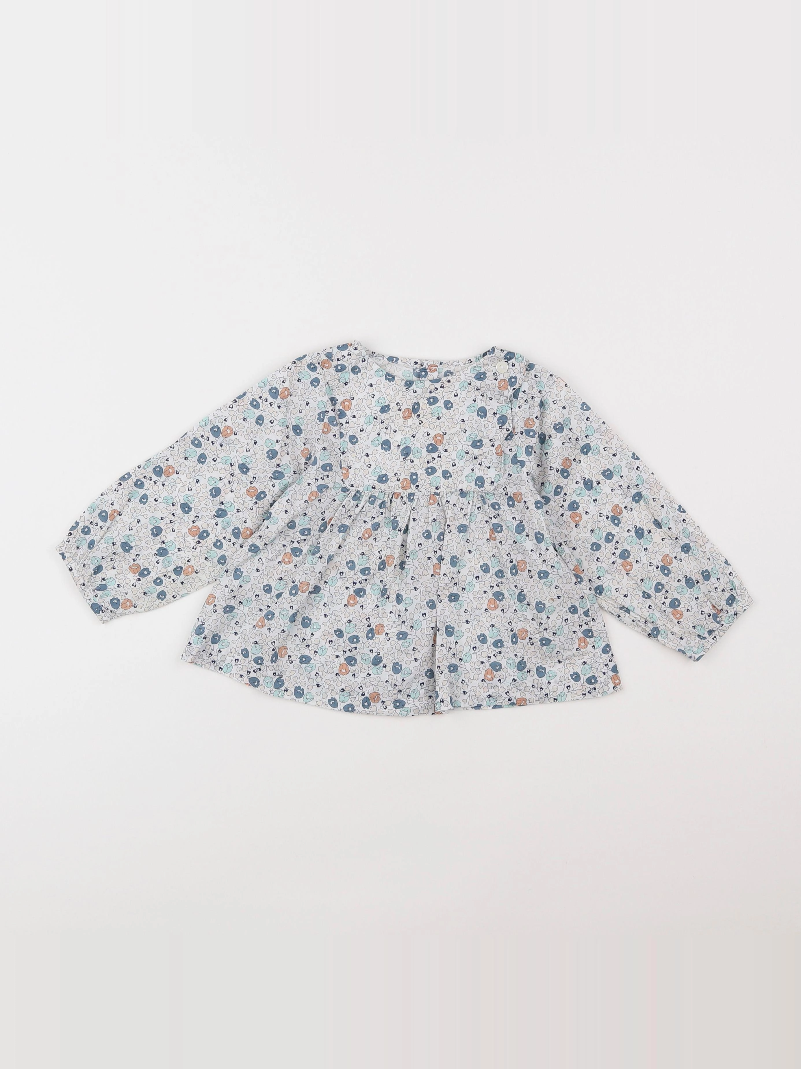 Jacadi - blouse liberty multicolore - 18 mois