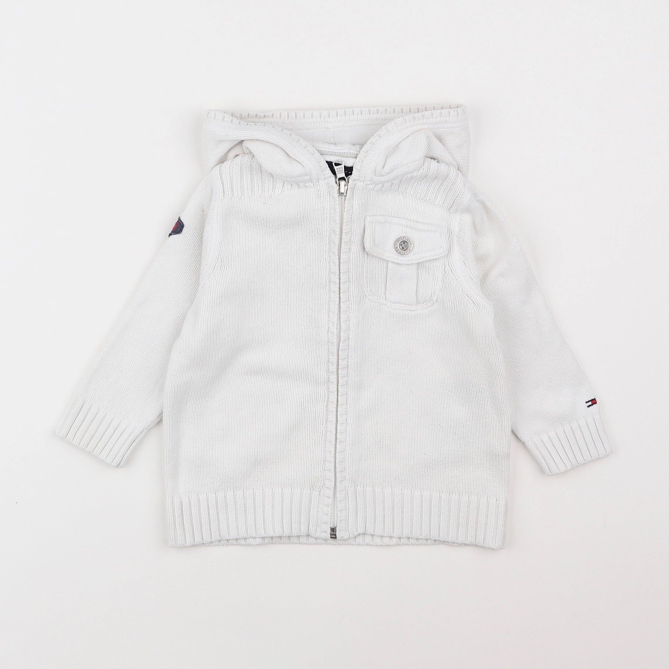 Tommy Hilfiger - gilet blanc - 18 mois