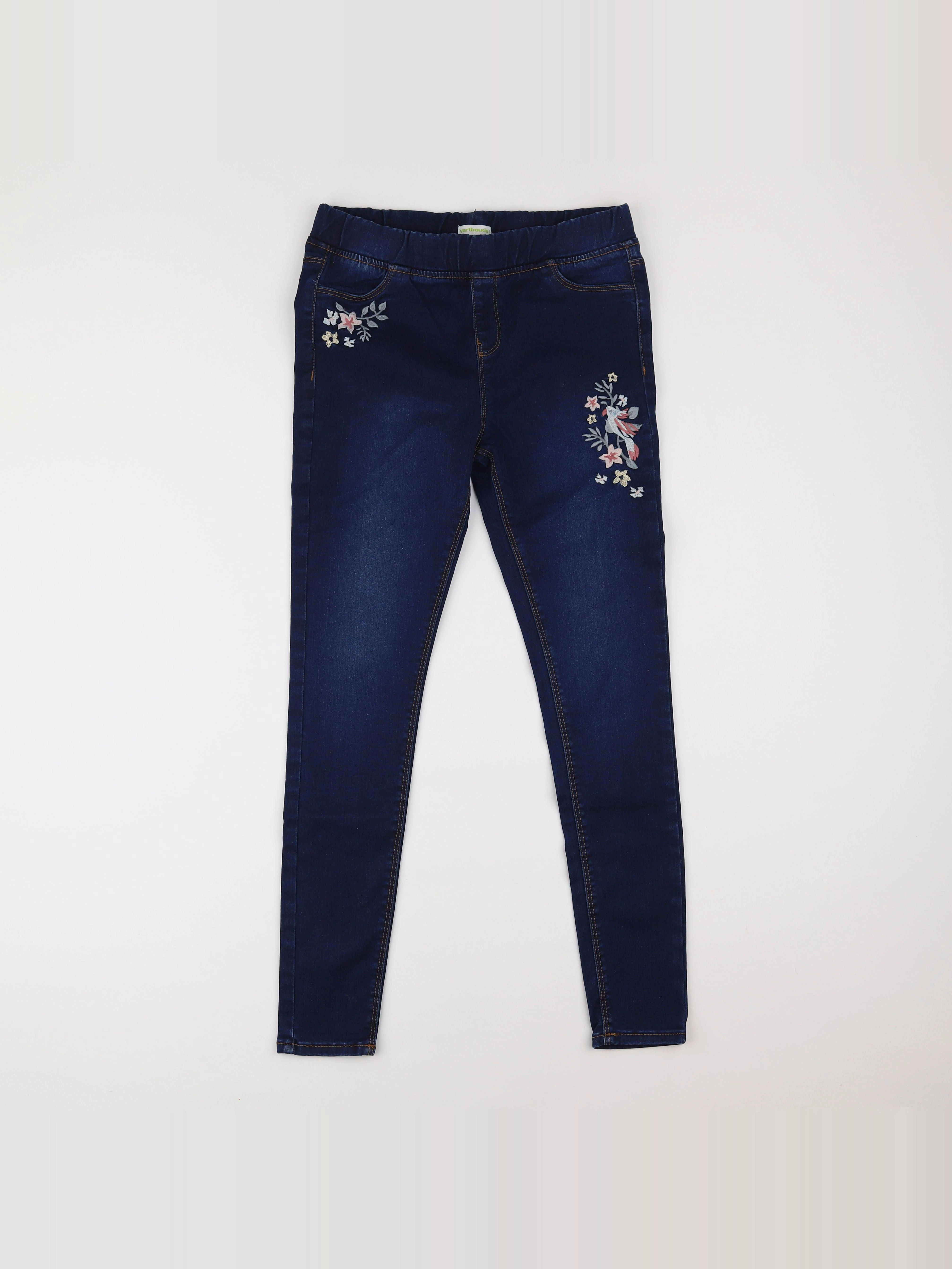 Vertbaudet - jegging bleu - 12 ans