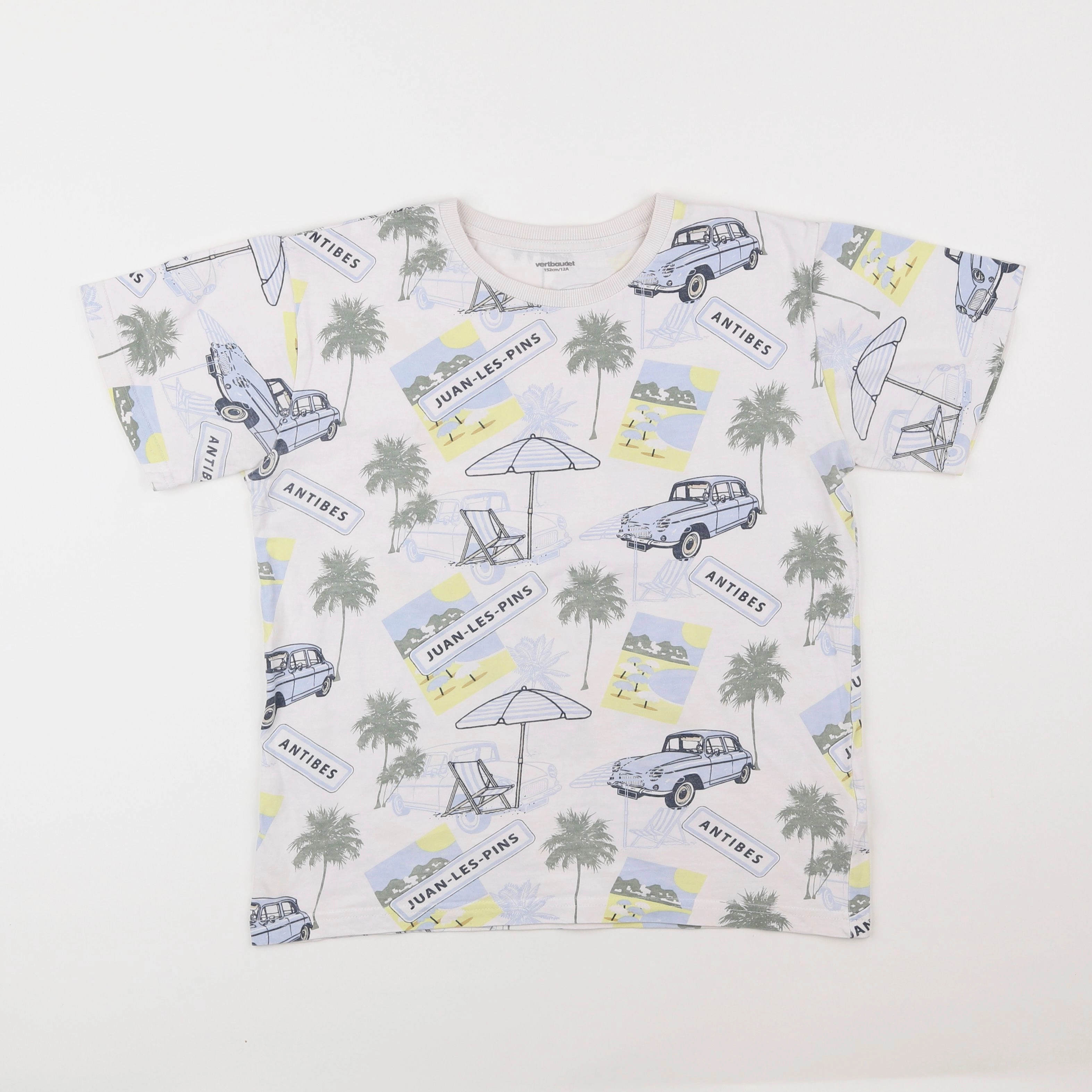 Vertbaudet - tee-shirt multicolore - 12 ans