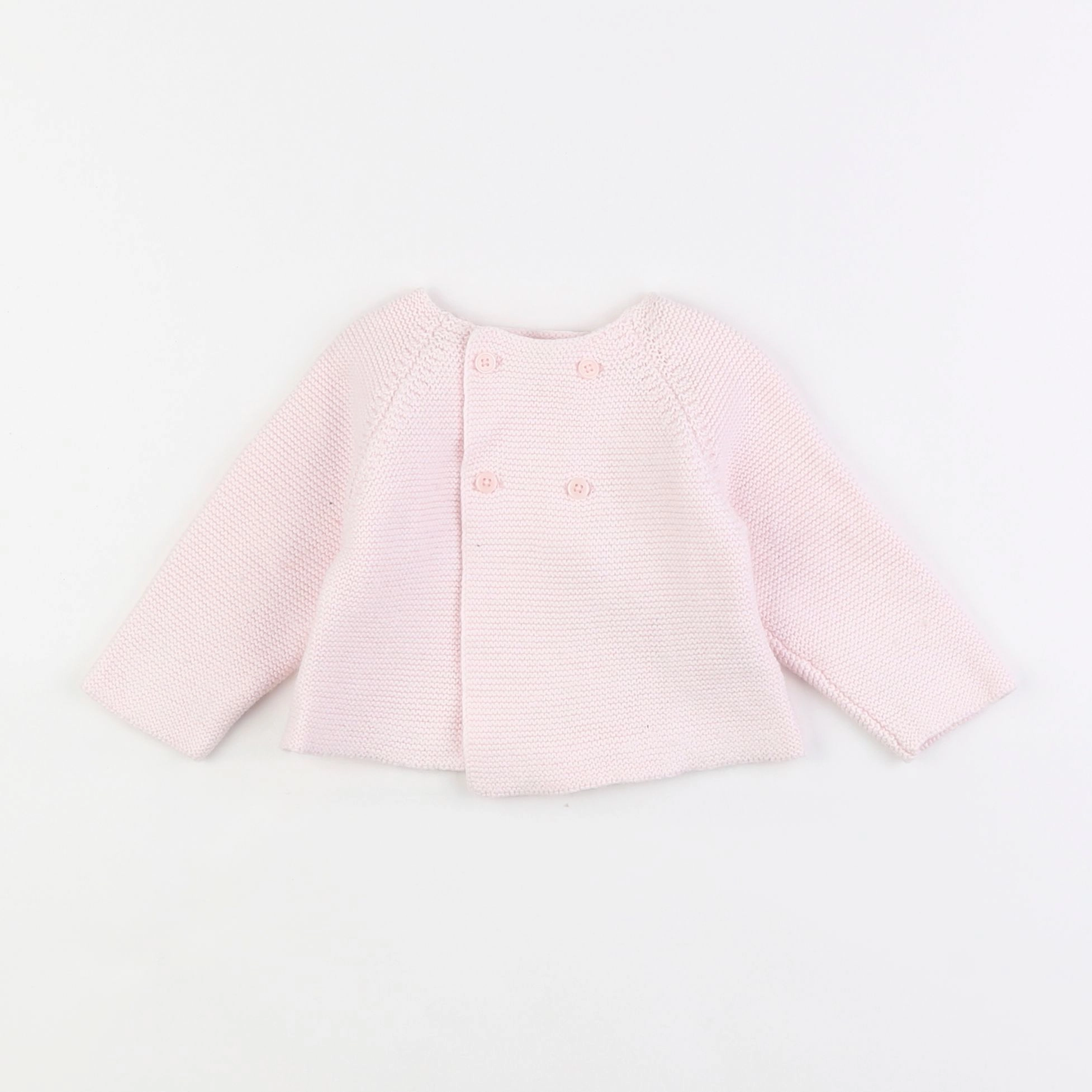 Boutchou - gilet rose - 6 mois