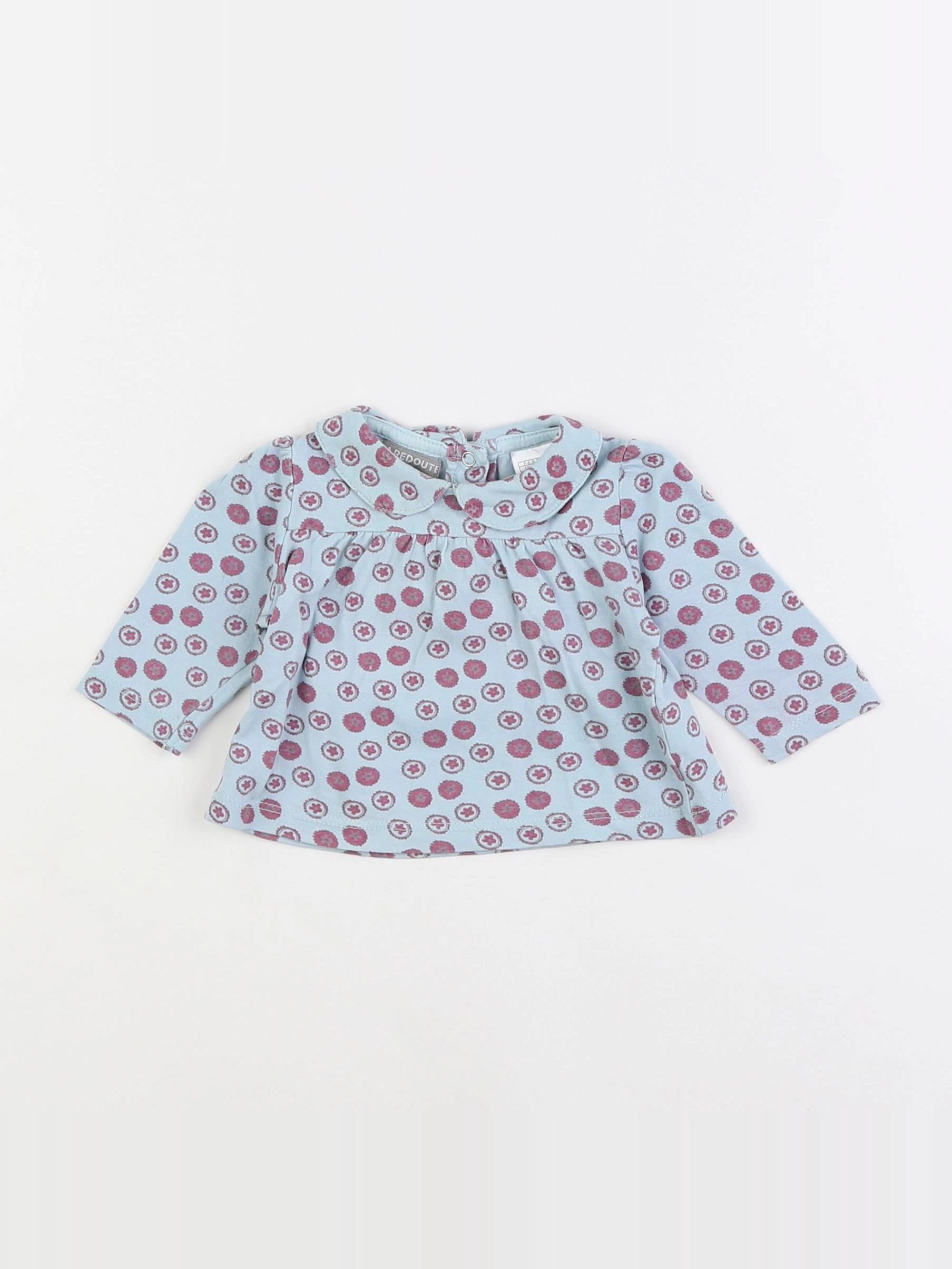 La Redoute - tee-shirt bleu - 1 mois