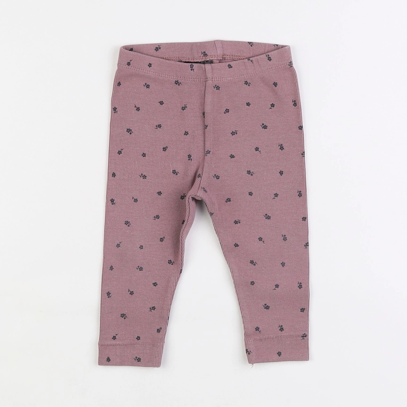 H&M - legging rose - 6/9 mois