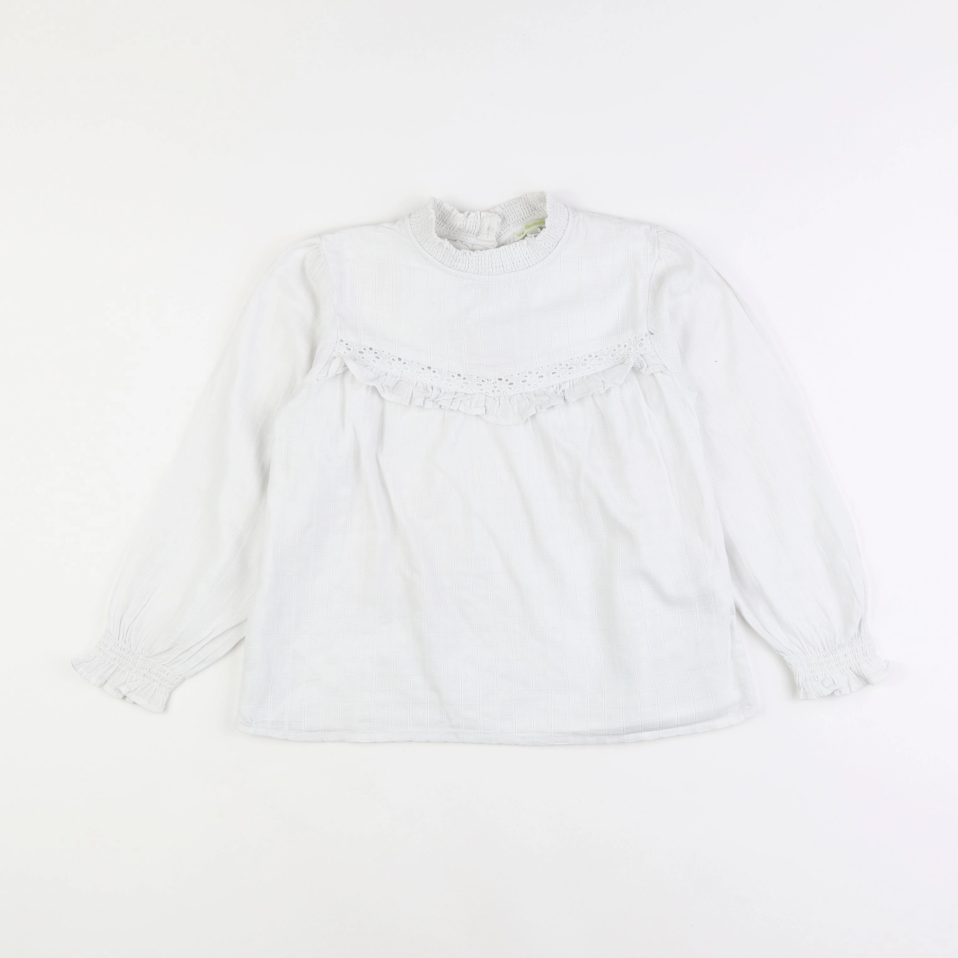 Vertbaudet - blouse blanc - 8 ans