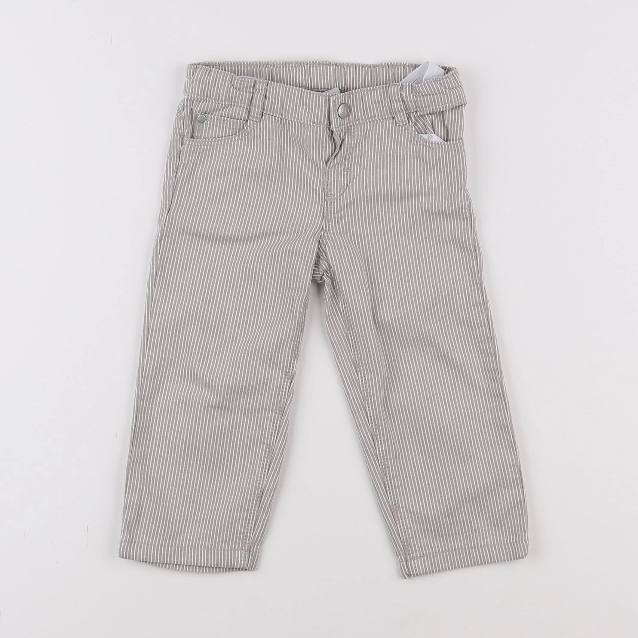 Petit Bateau - pantalon beige - 18 mois
