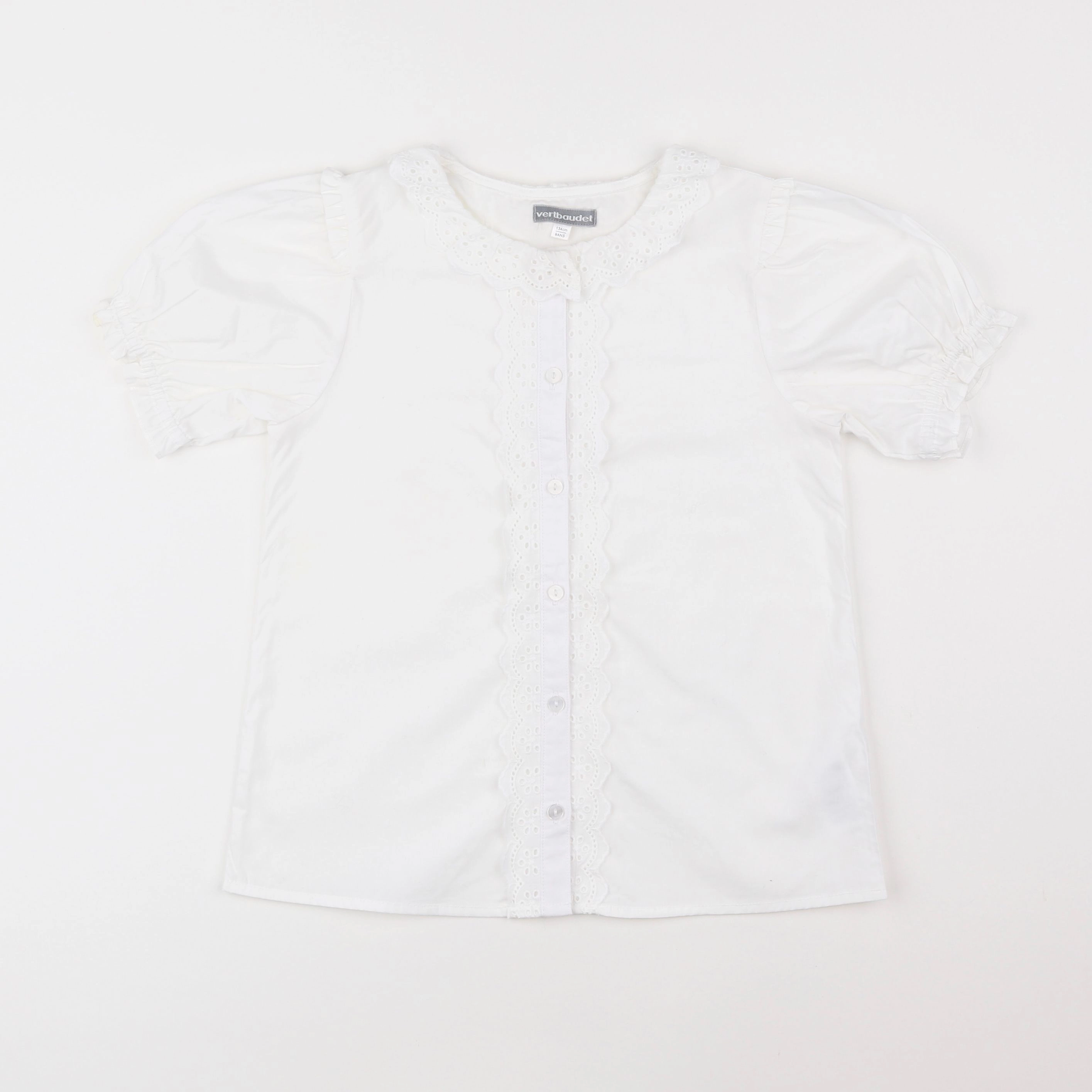 Vertbaudet - blouse blanc - 9 ans