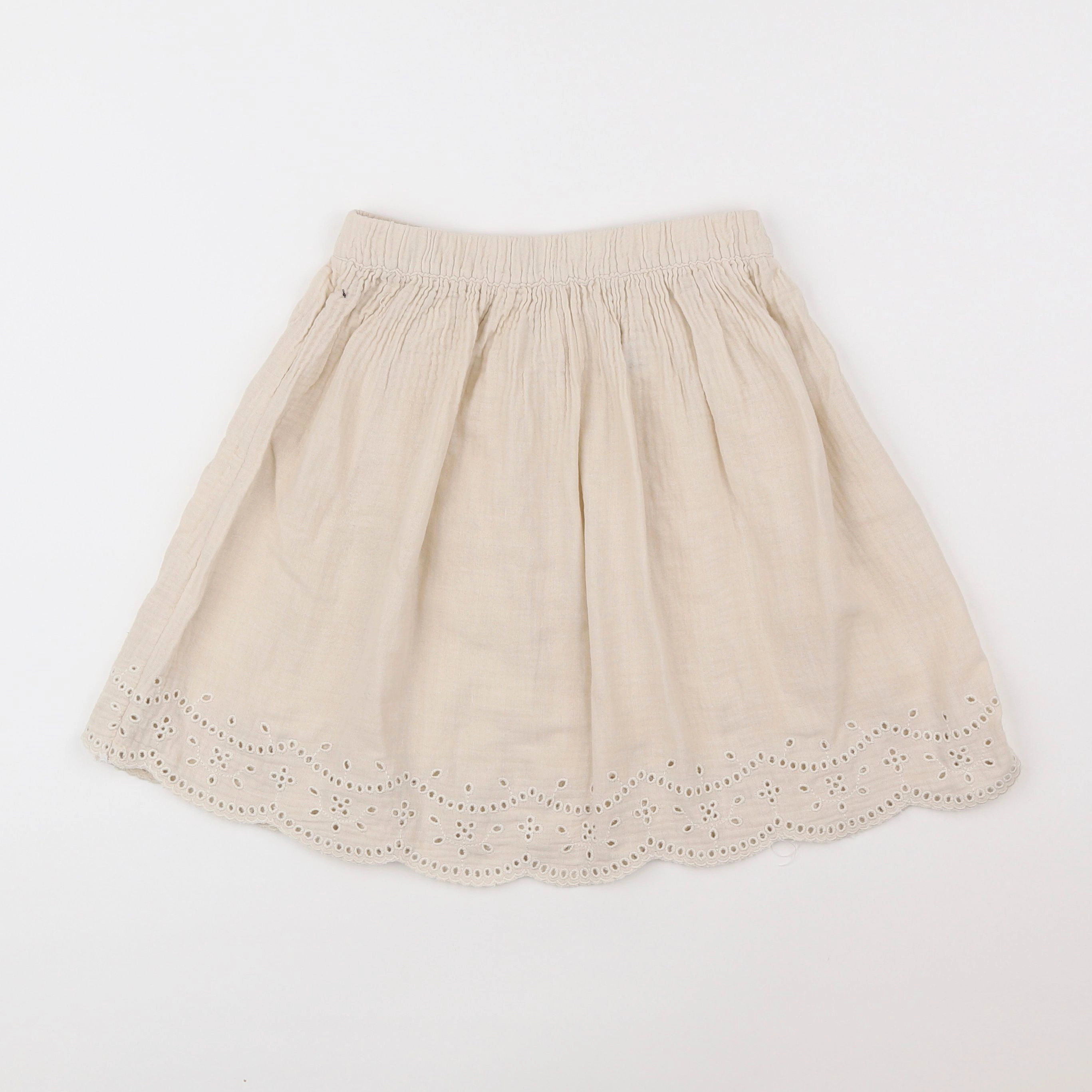 H&M - jupe beige - 7/8 ans