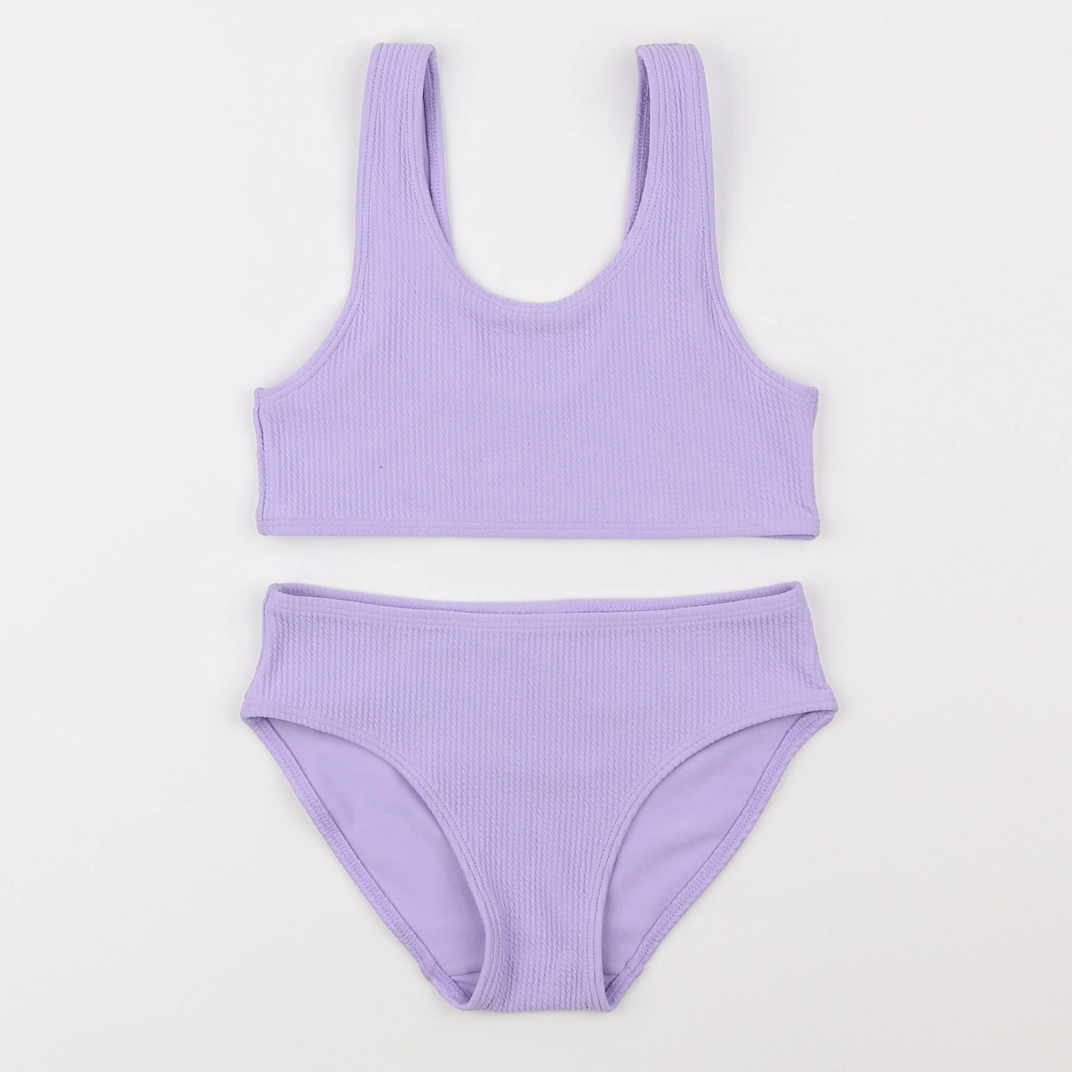 H&M - maillot de bain violet - 6/8 ans