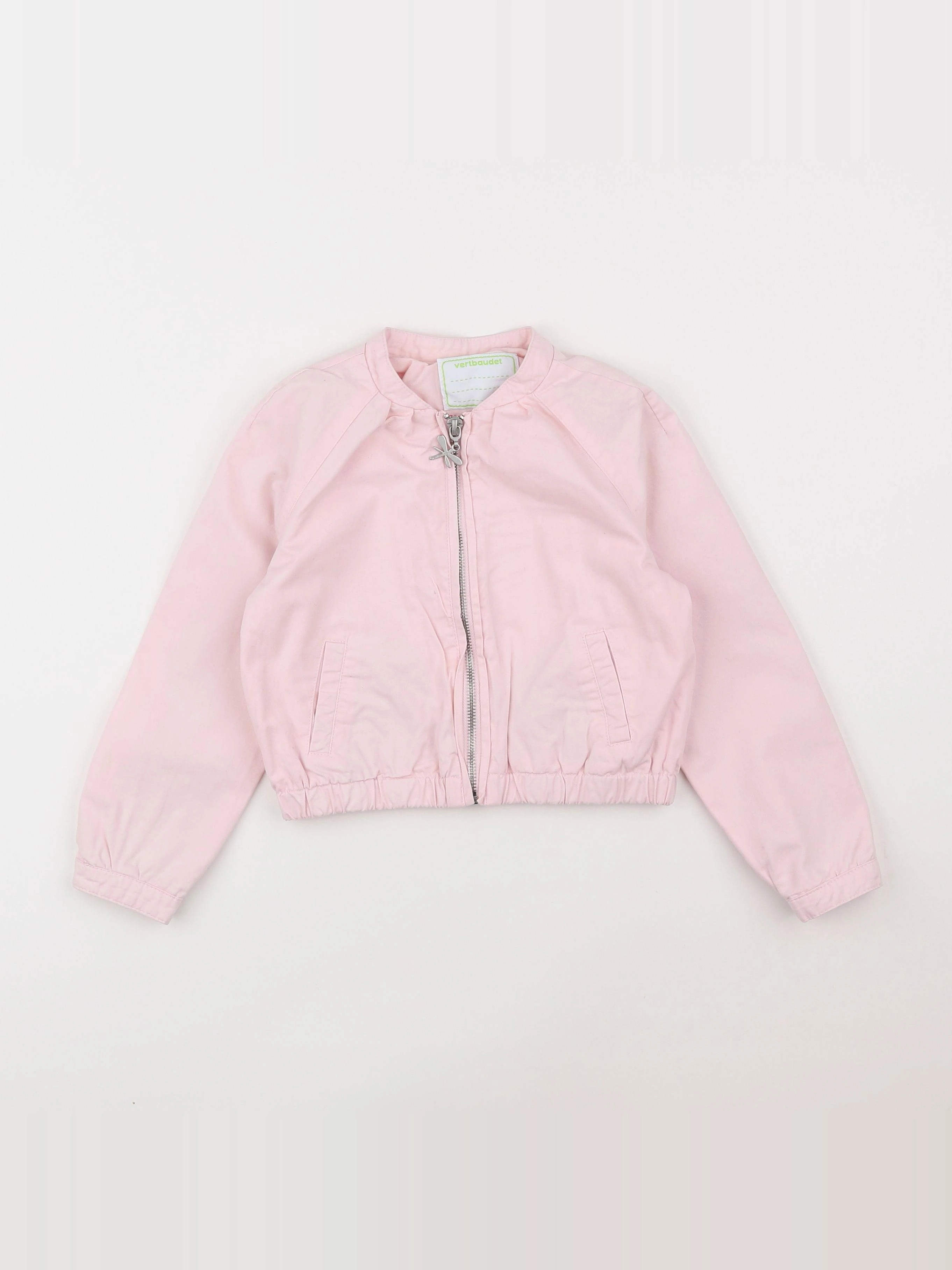 Vertbaudet - veste rose - 6 ans