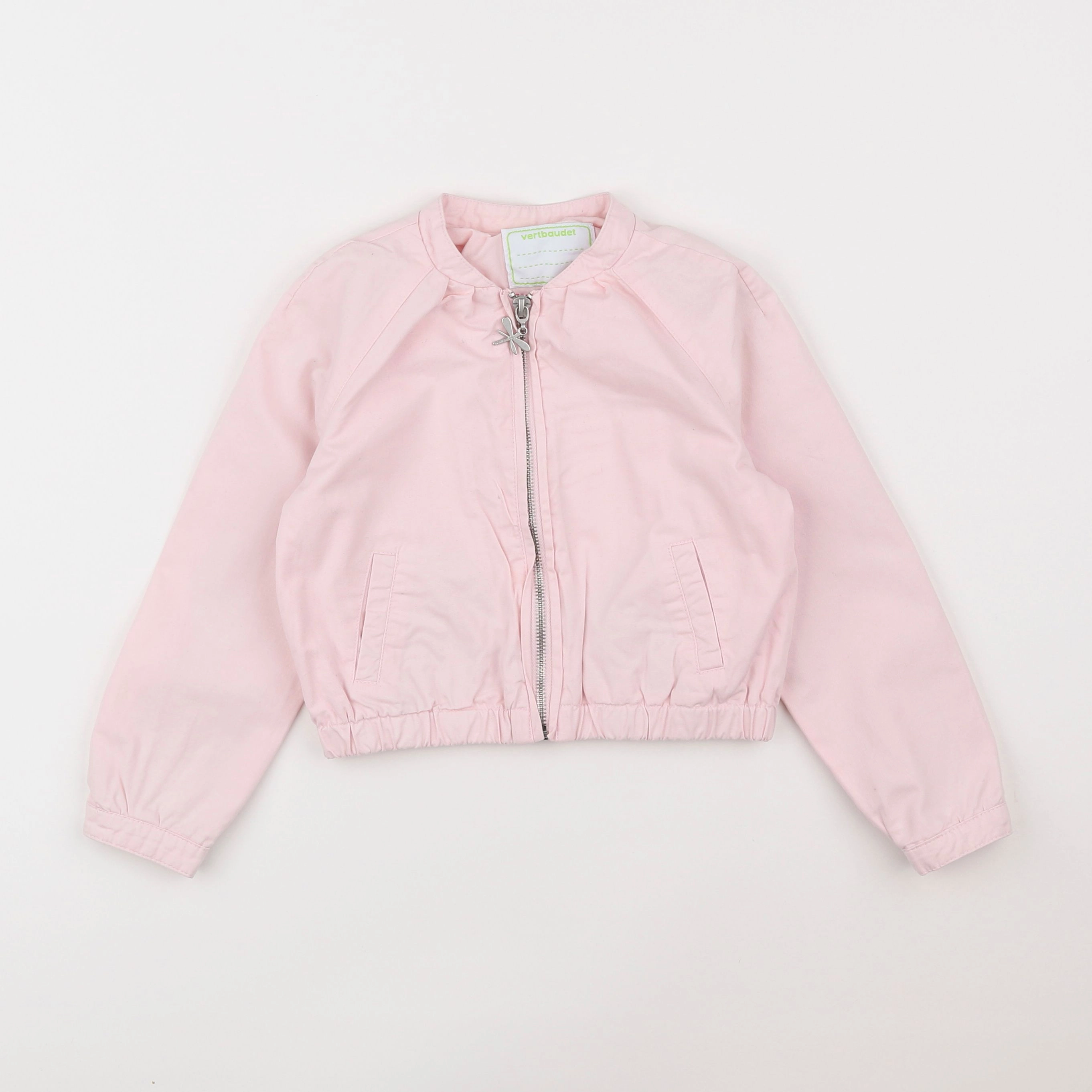 Vertbaudet - veste rose - 6 ans