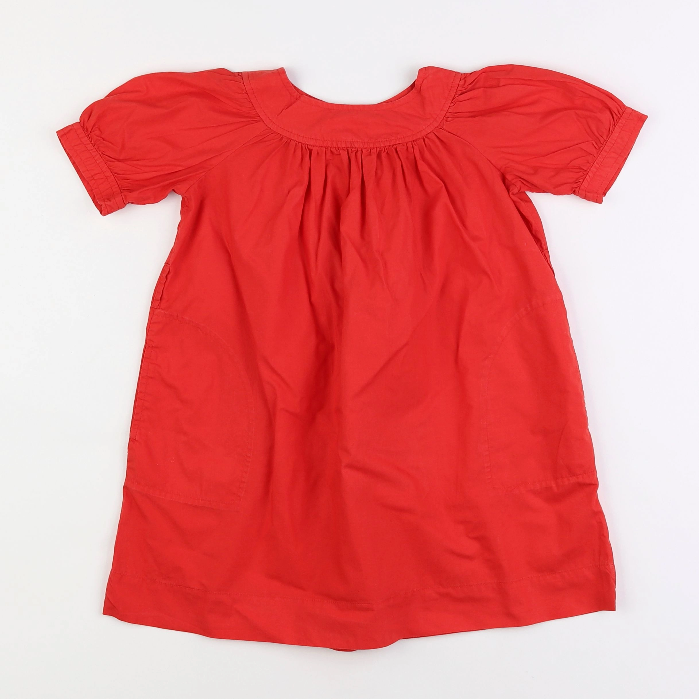 Bonpoint - robe rouge - 4 ans