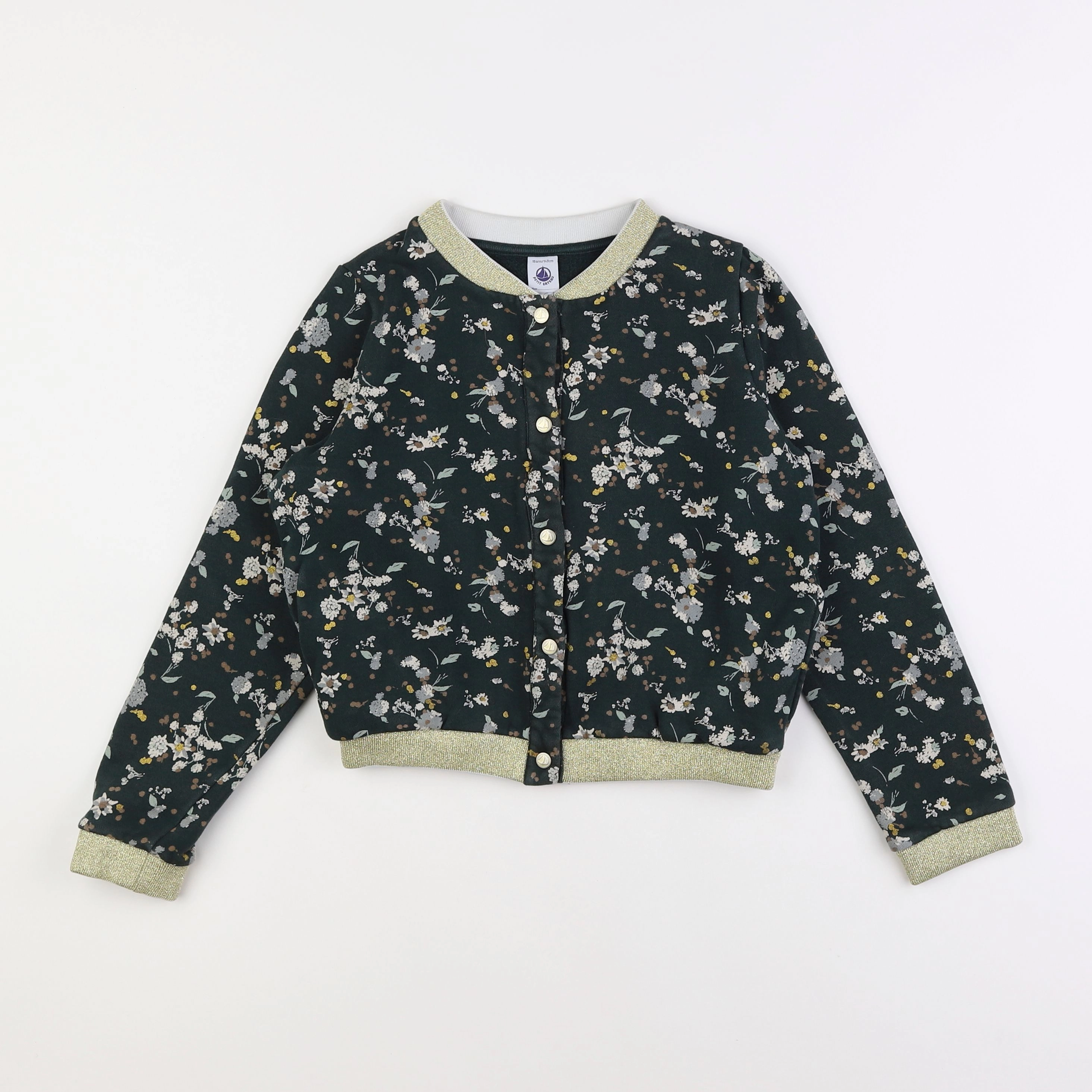 Petit Bateau - sweat multicolore - 10 ans