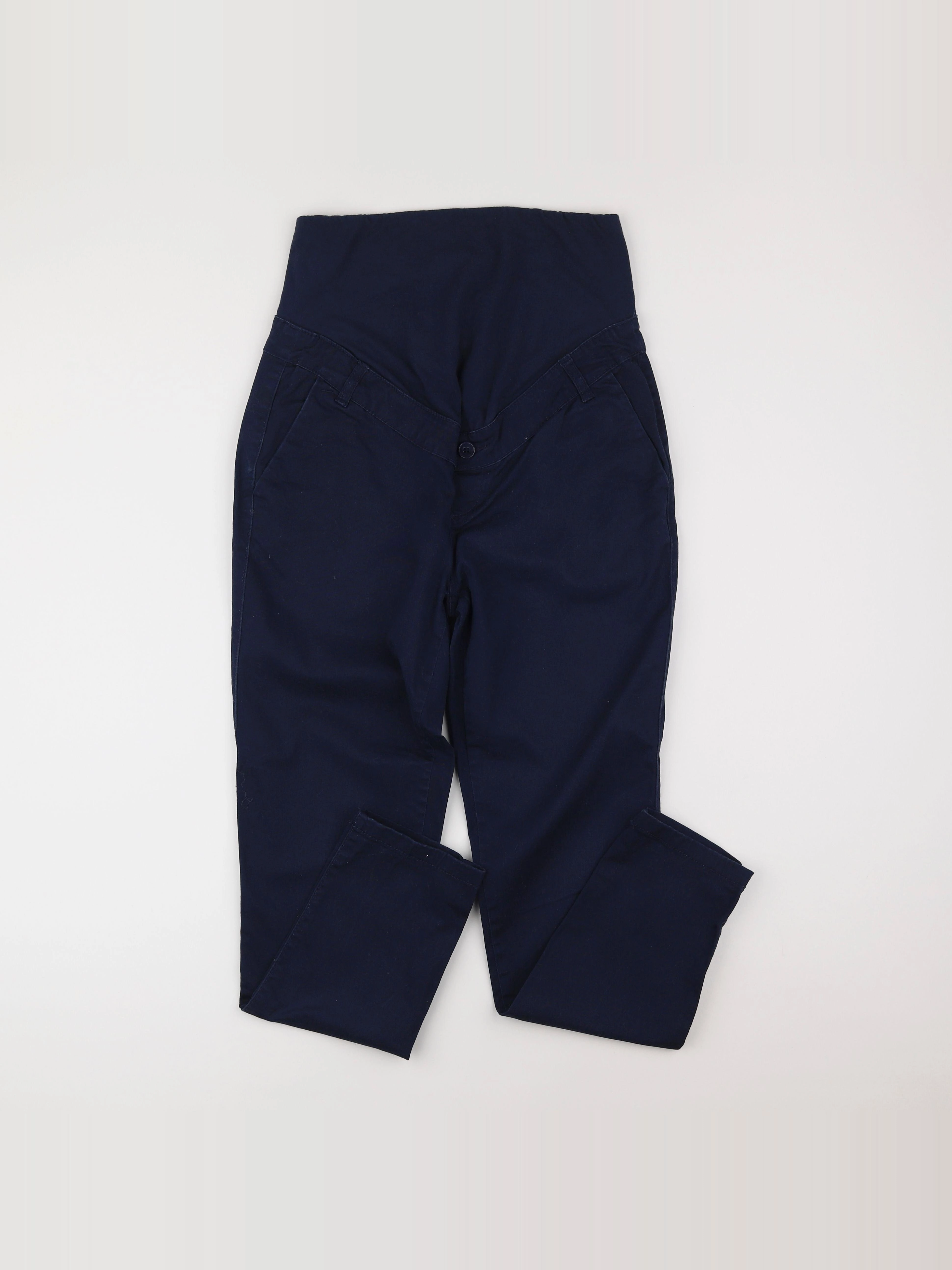 Vertbaudet - pantalon grossesse bleu - 40