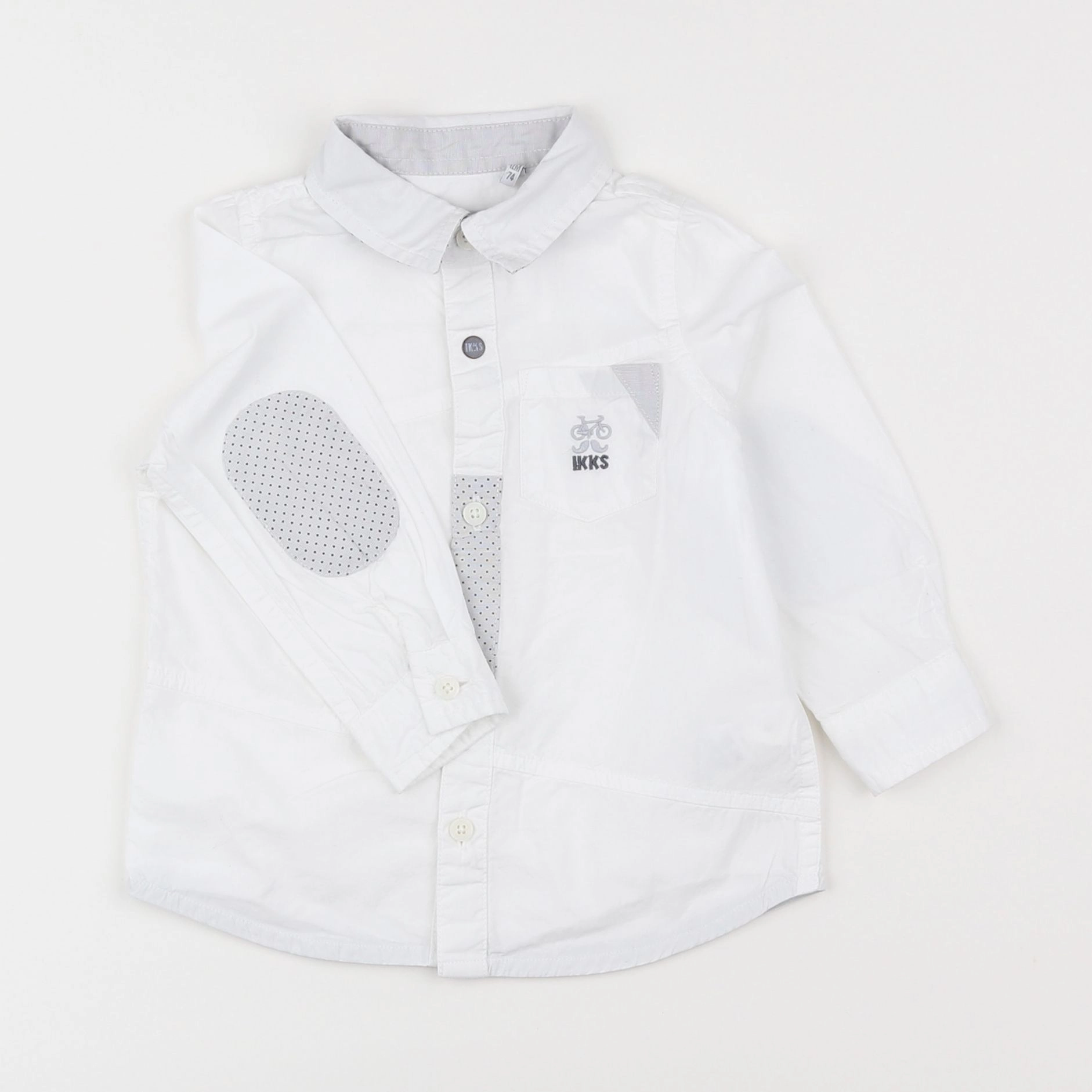 IKKS - chemise blanc - 12 mois