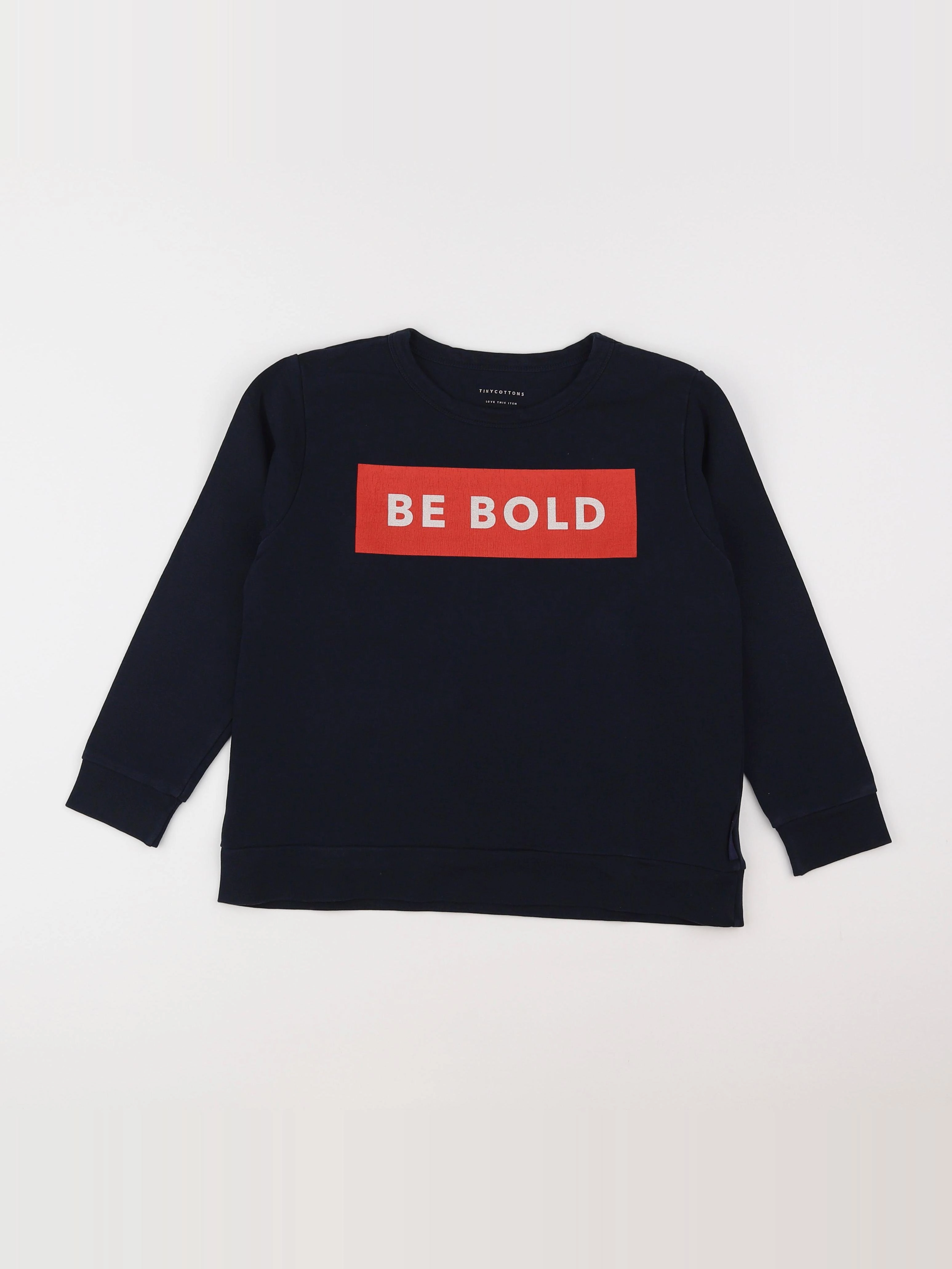 Tiny Cottons - sweat bleu - 8 ans