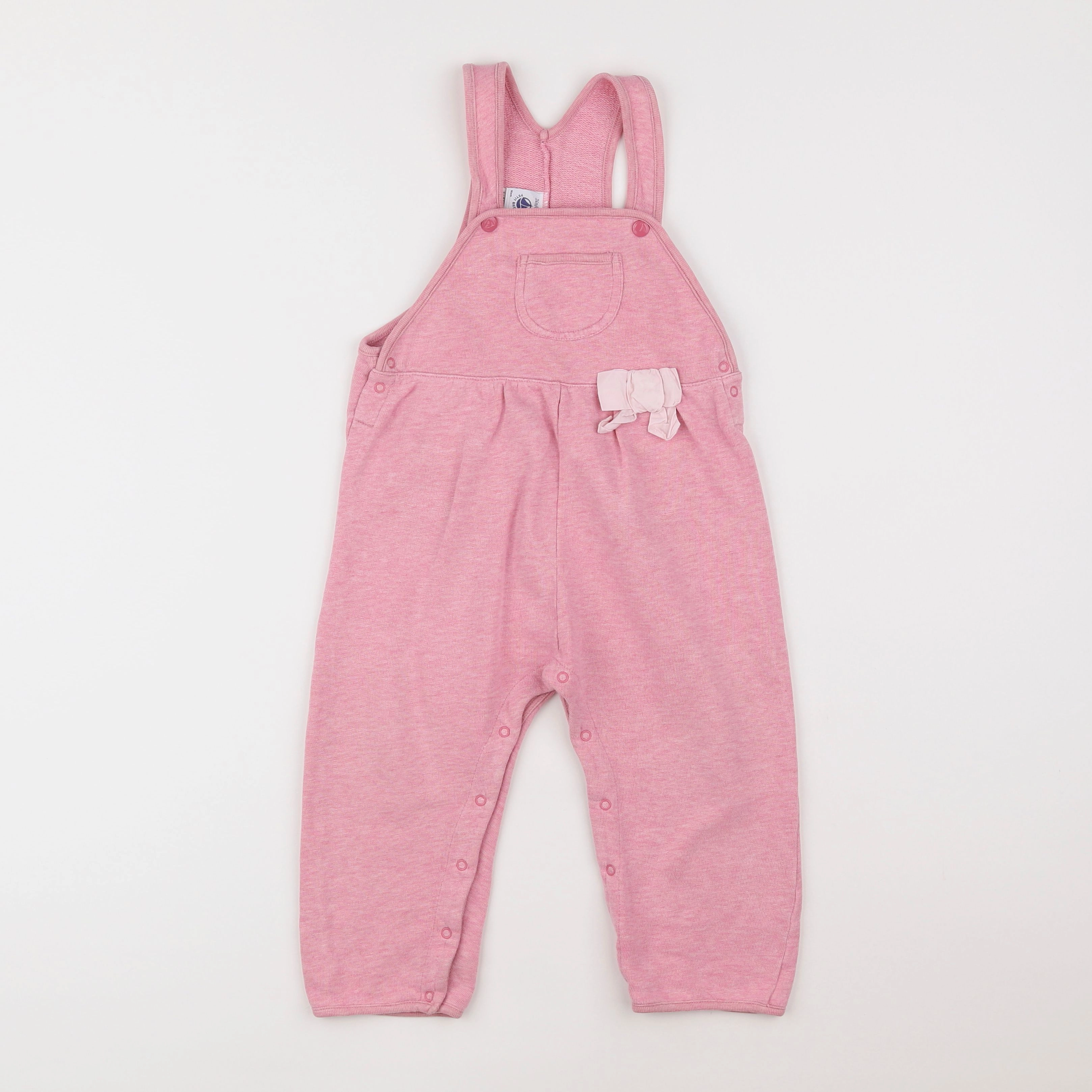 Petit Bateau - salopette rose - 2 ans