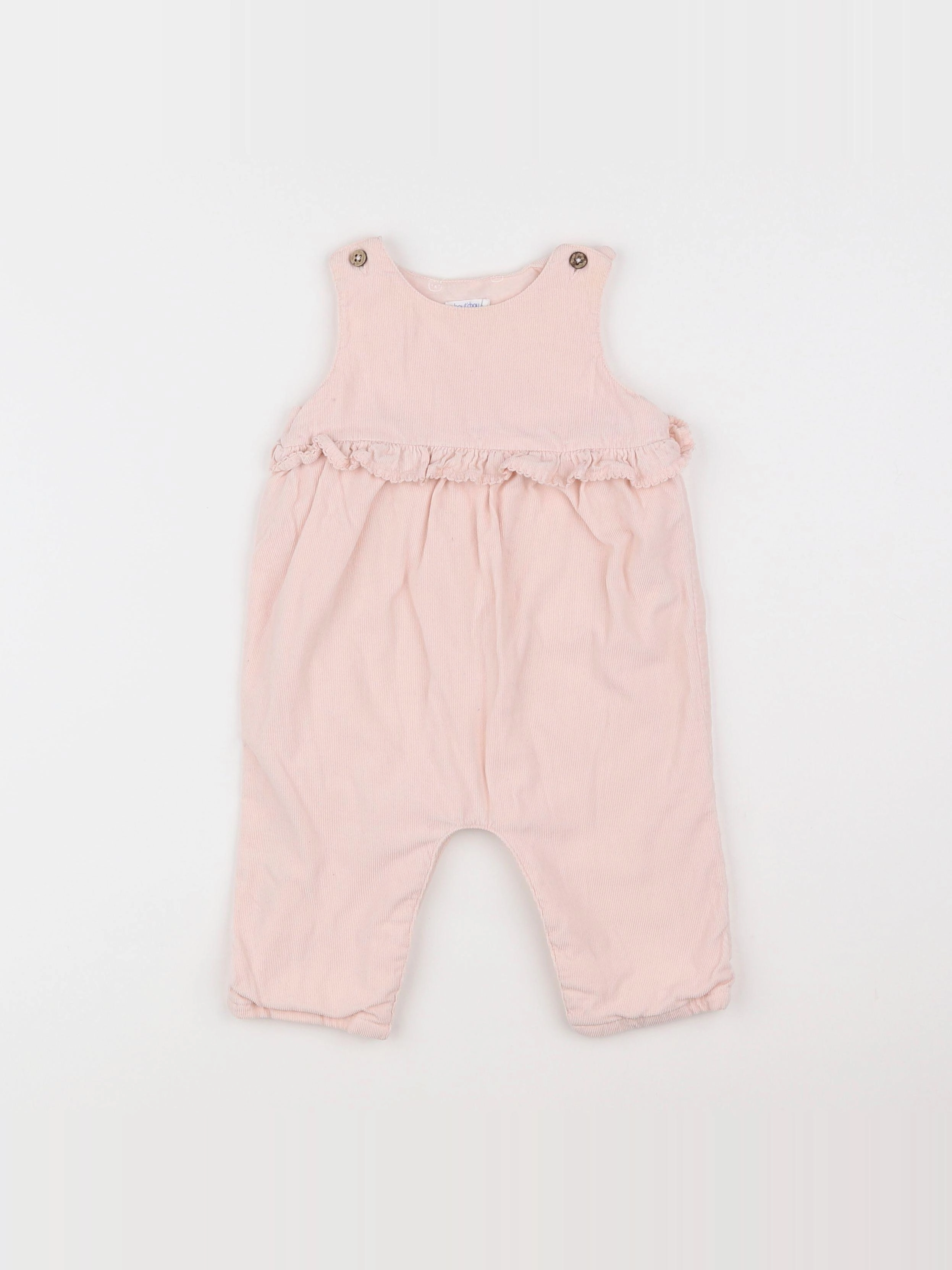 Boutchou - combinaison rose - 6 mois