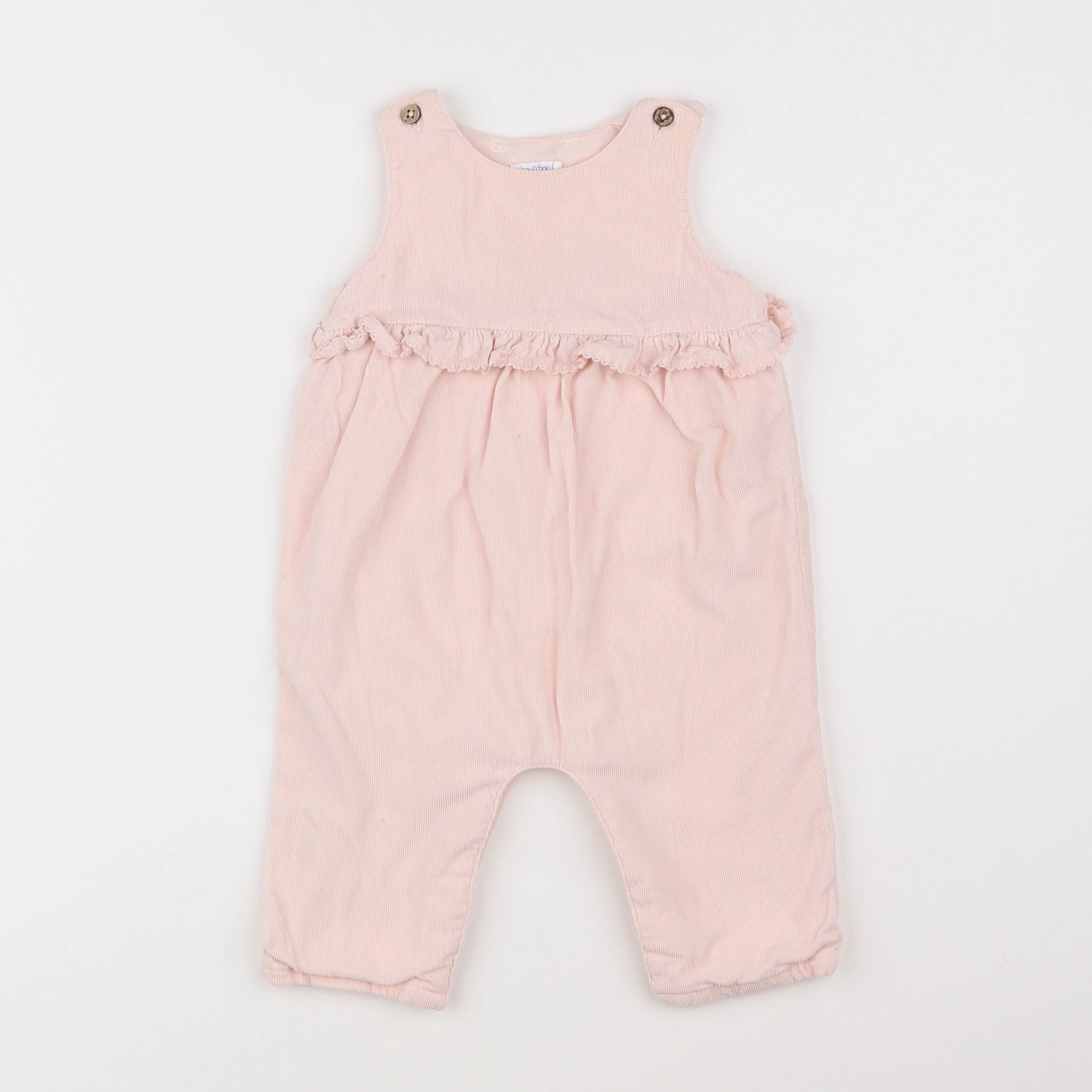 Boutchou - combinaison rose - 6 mois