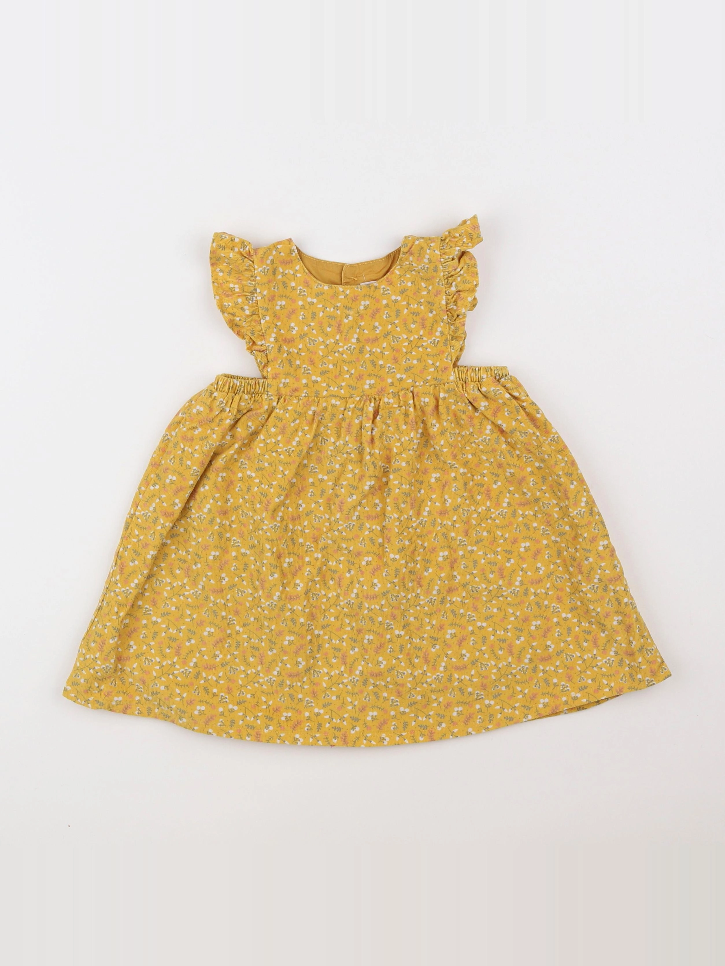 Boutchou - robe jaune - 9 mois