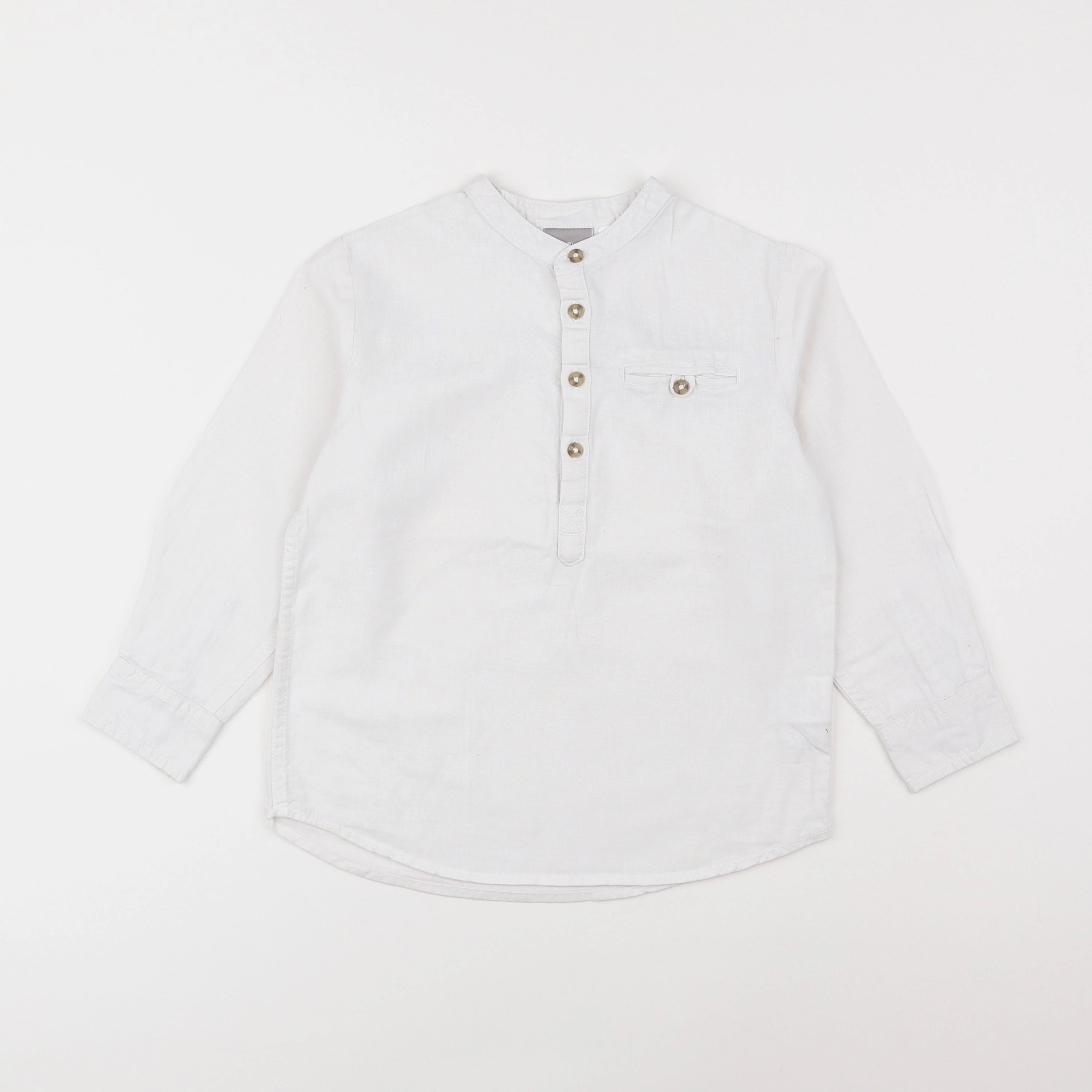 Vertbaudet - chemise blanc - 6 ans