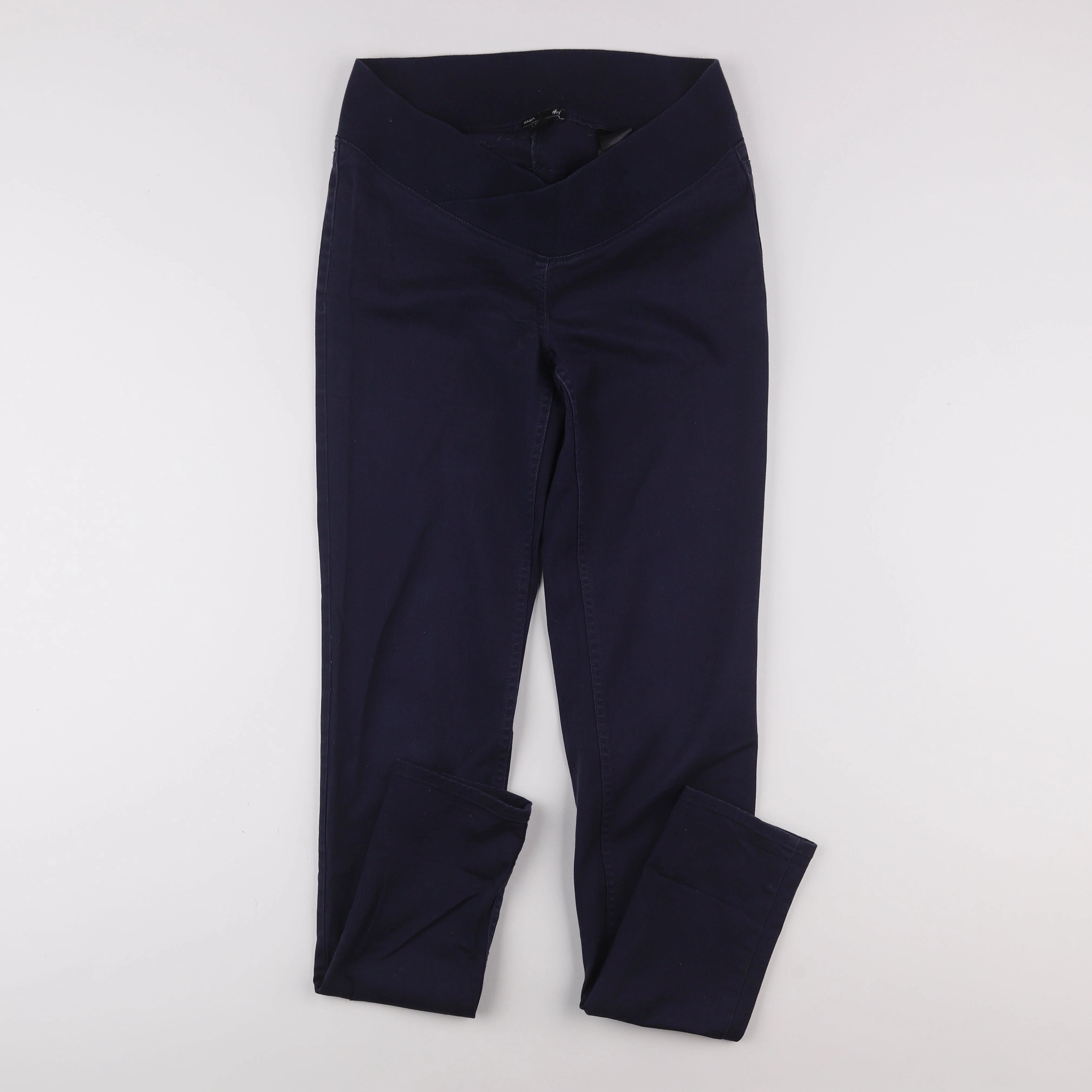 H&M - pantalon grossesse bleu - 38