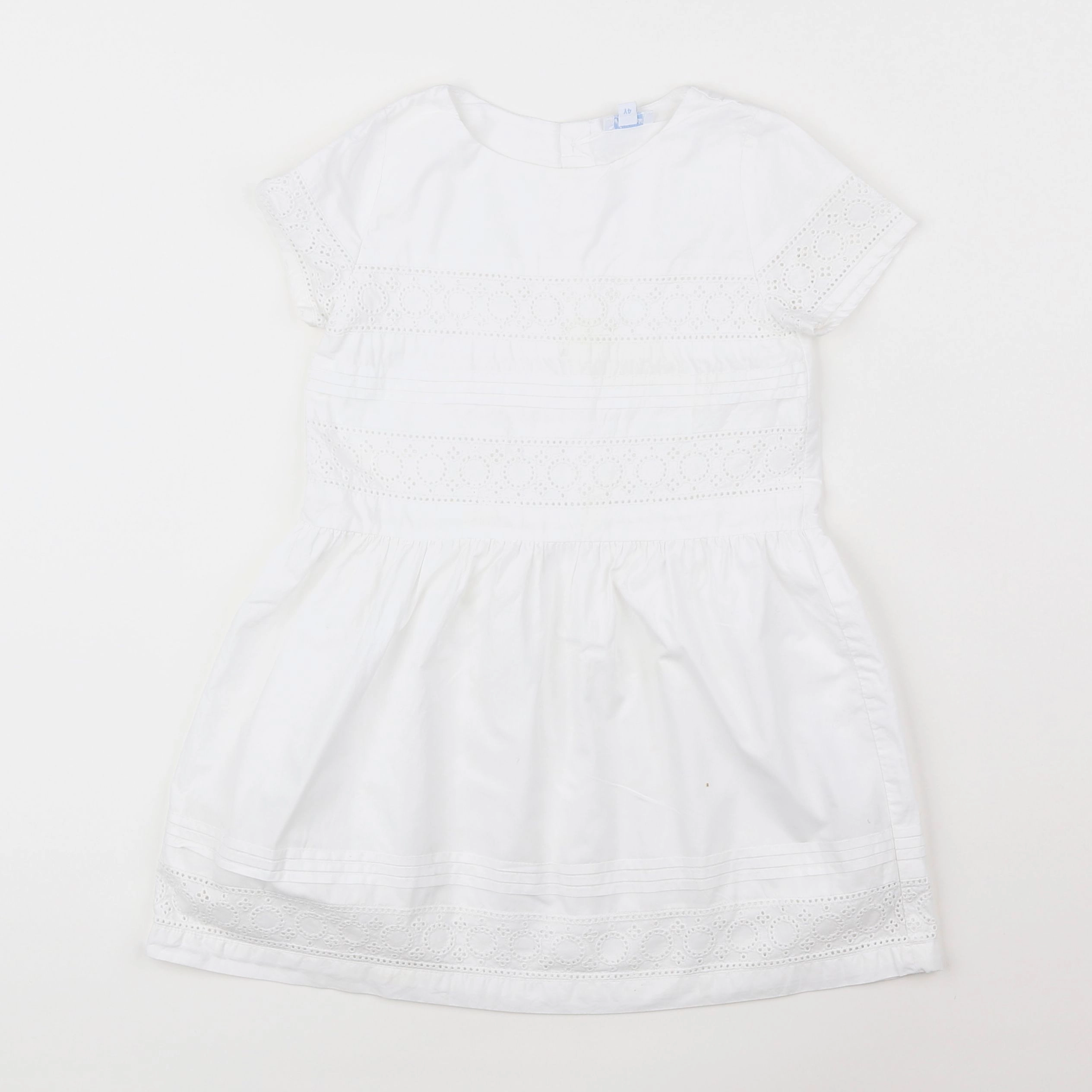 Jacadi - robe blanc - 4 ans