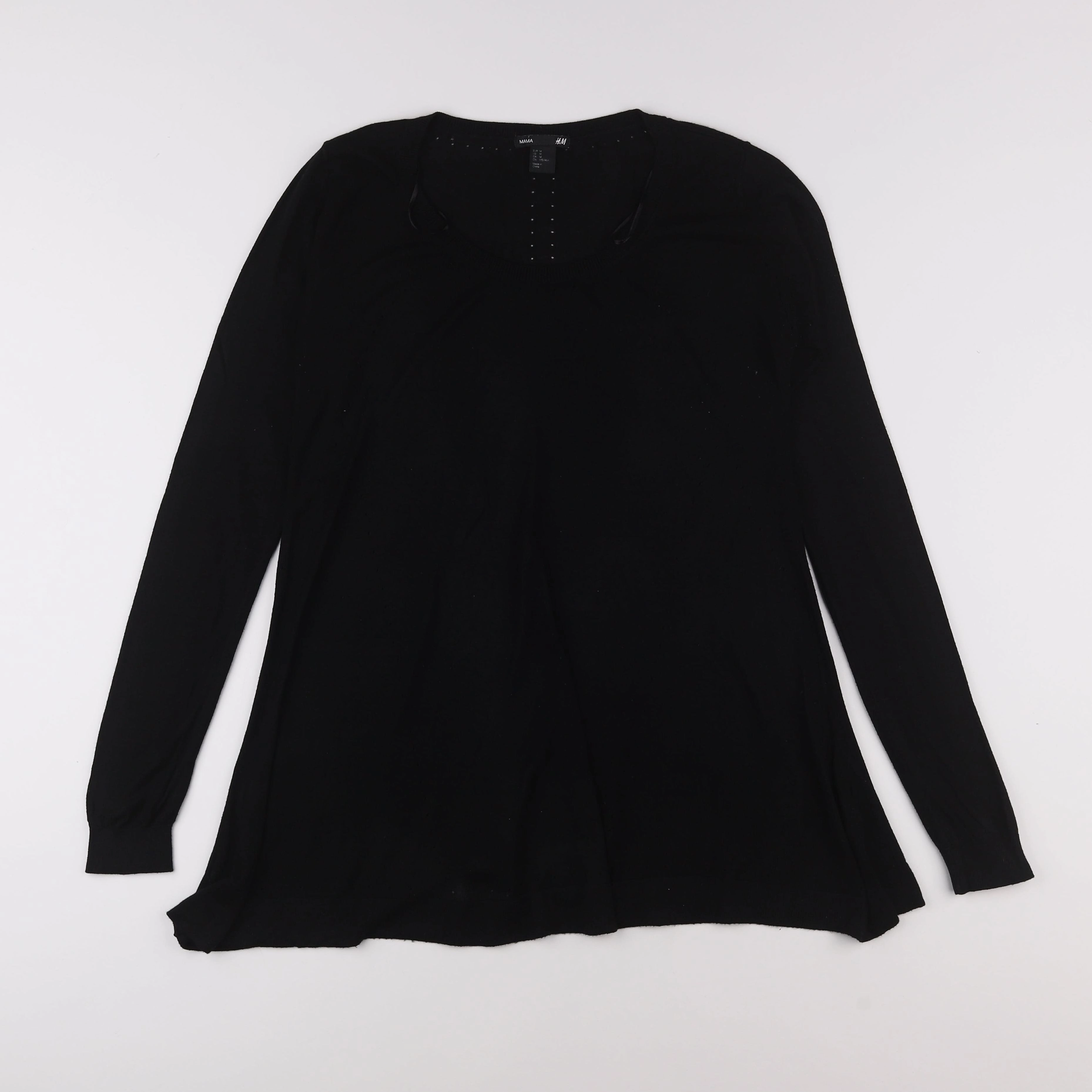 H&M - pull grossesse noir - 38
