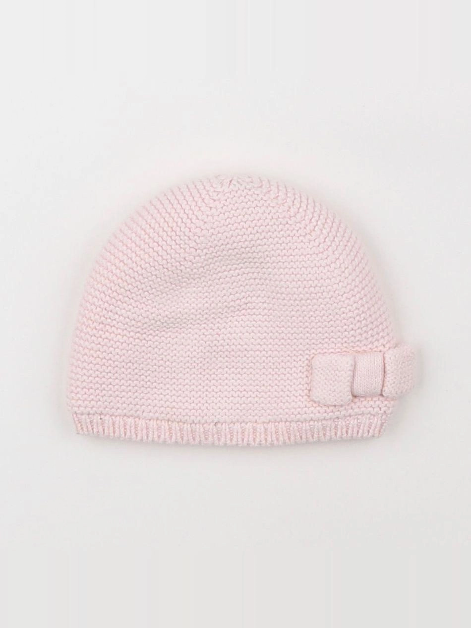 Jacadi - bonnet rose - 6 mois
