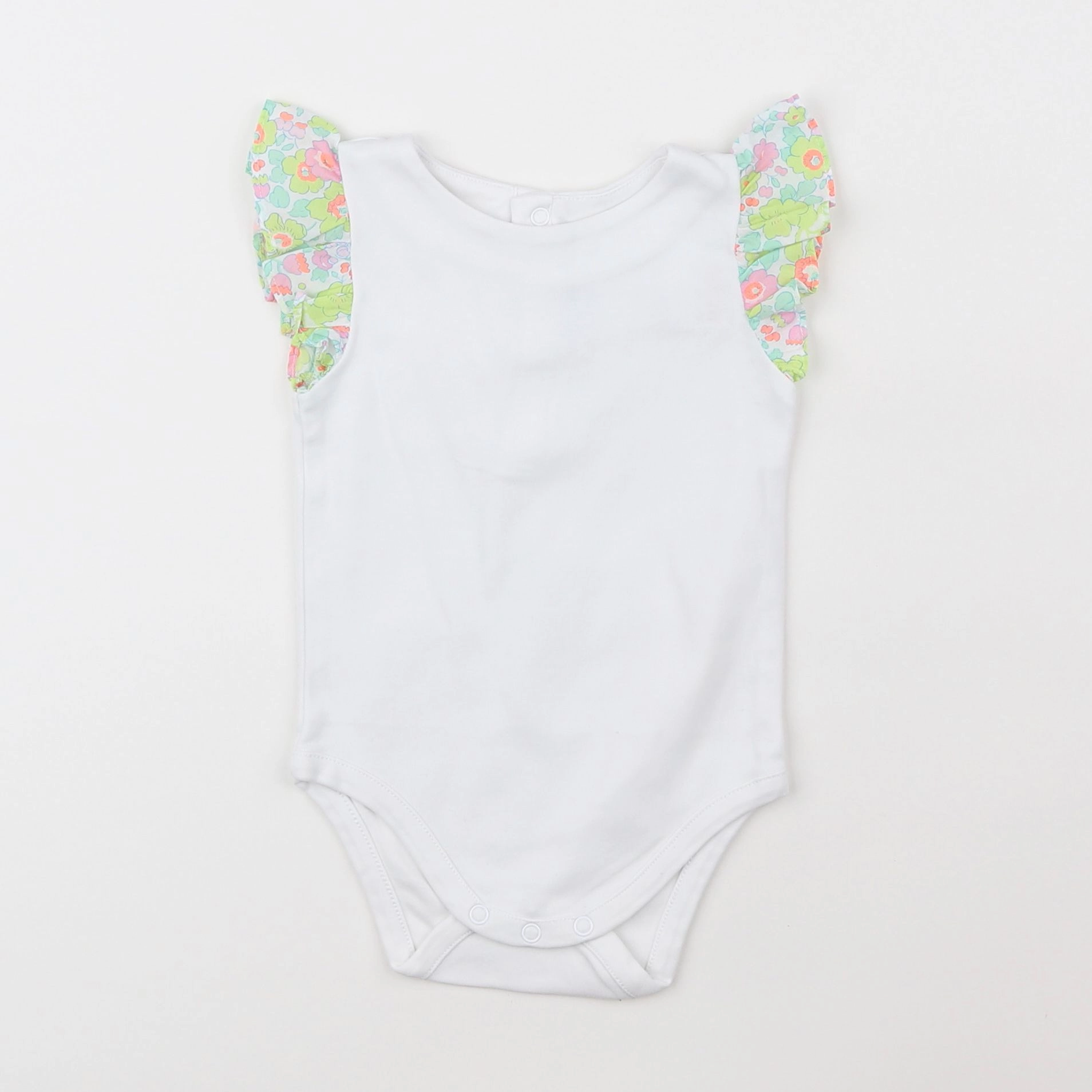 Jacadi - body blanc, multicolore - 12 mois